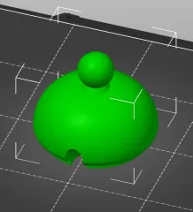 Simple sugar bowl lid