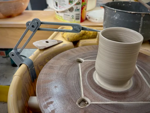 Fully Printable Pottery Throwing Gauge