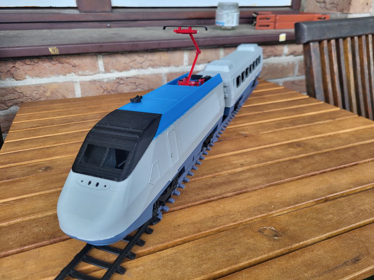 Amtrak Acela 0 Gauge trainset