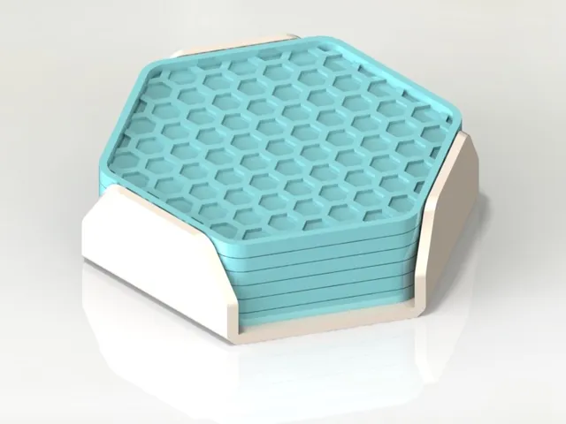 Coaster Set (Hex Shape)
