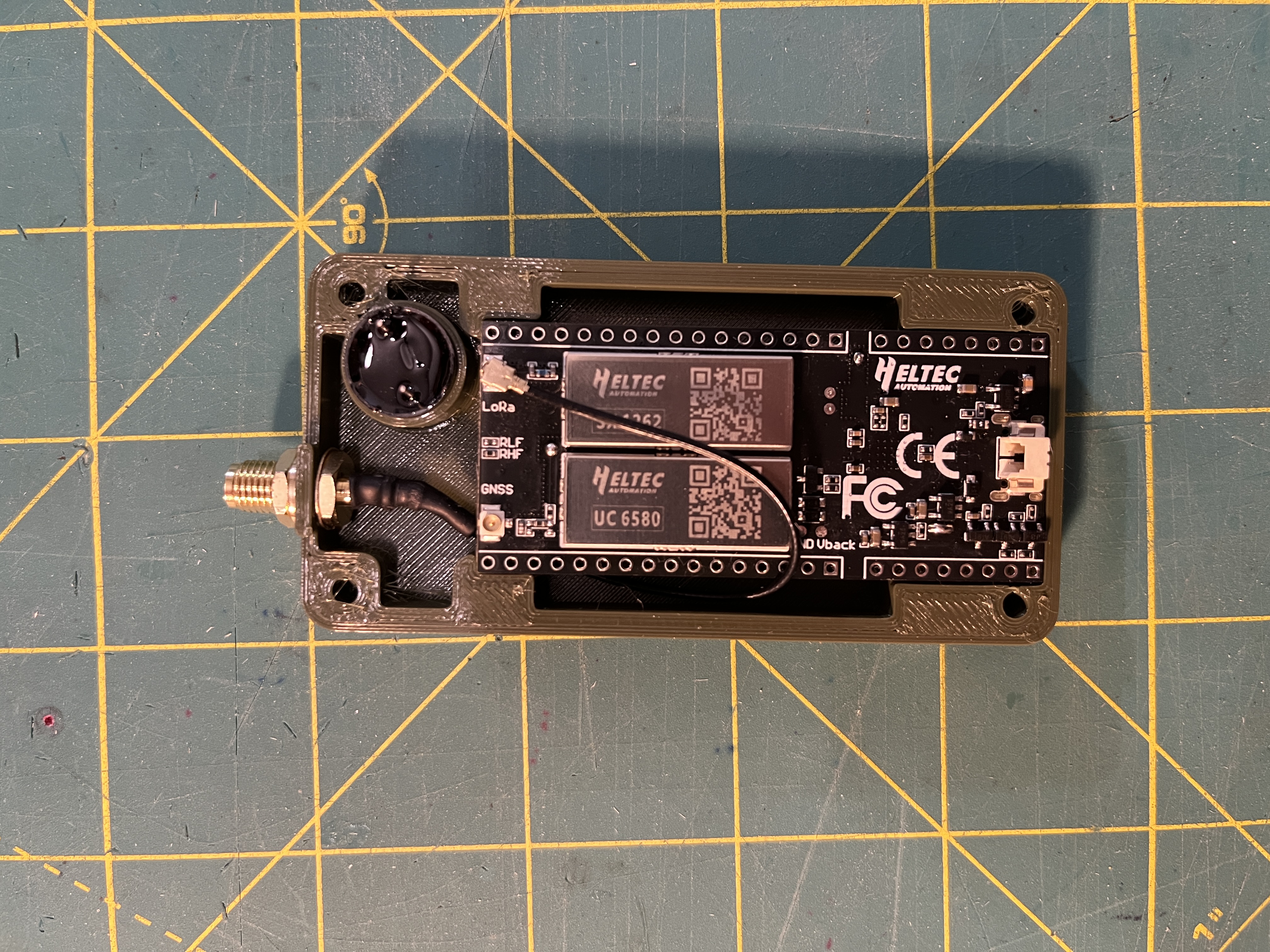 Miniatura 2 do modelo 3D Heltec Wireless Tracker case