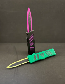 Futuristic OTF Knife