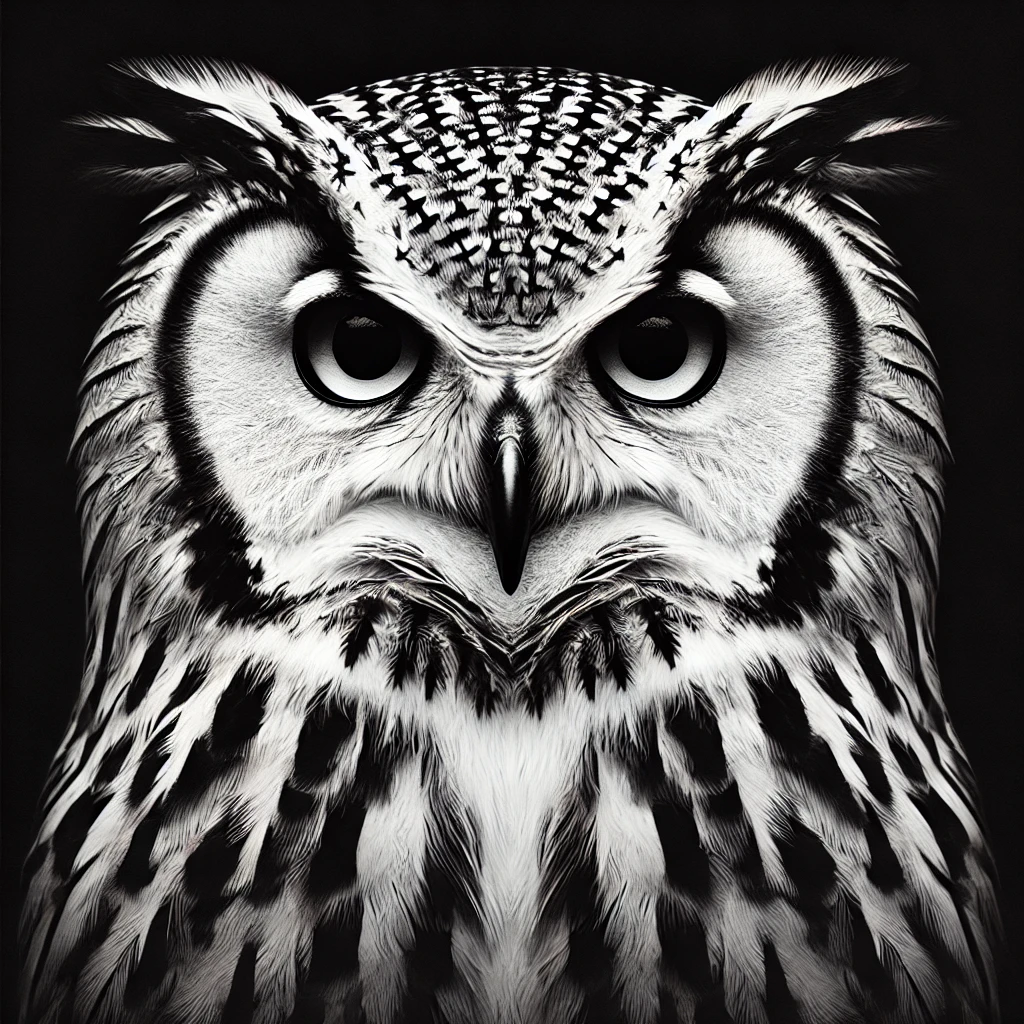 Hueforge Eule / Owl 200x200
