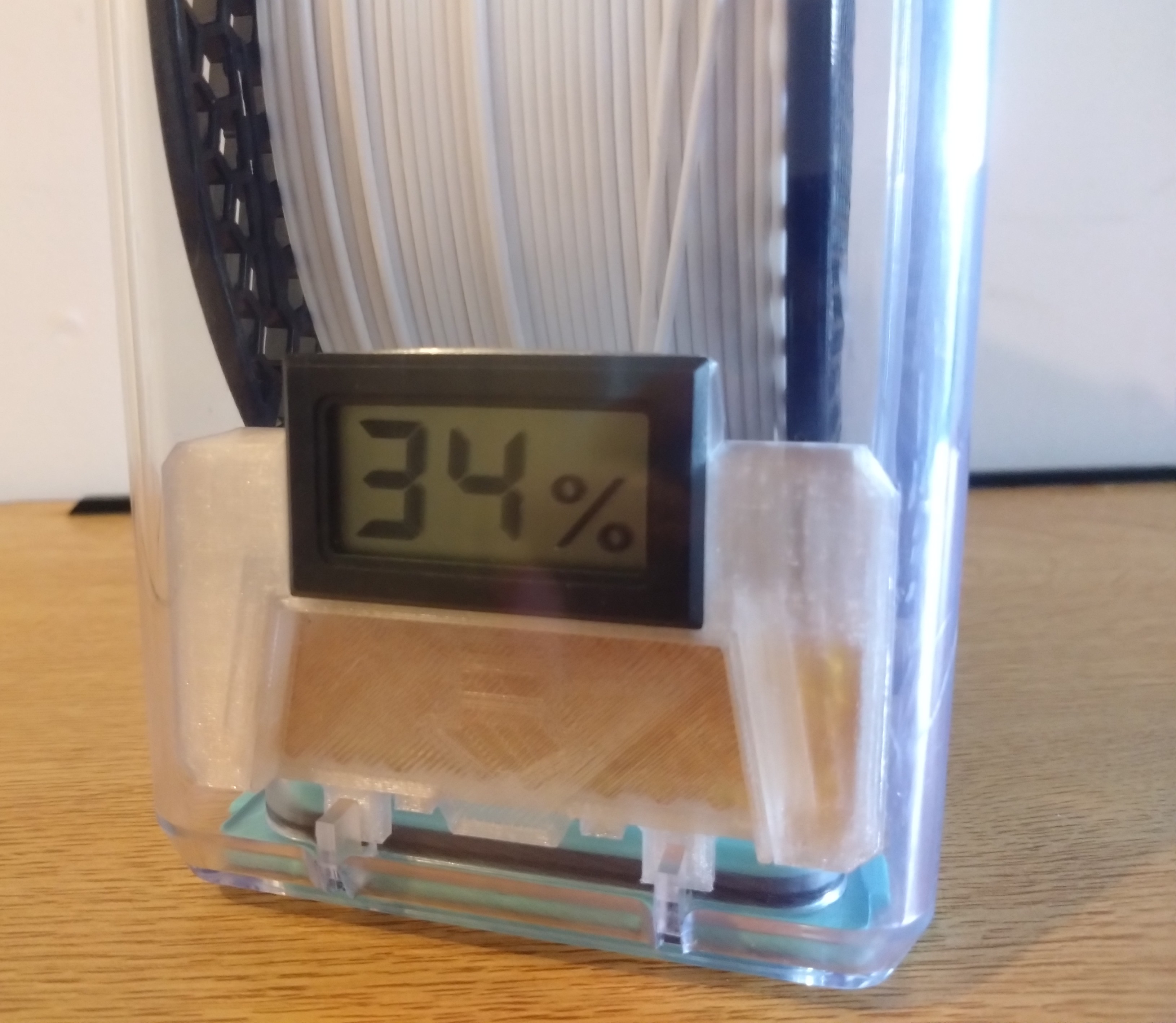 PolyDryer extra desiccant container with moisture meter SUPPORTLESS rmx