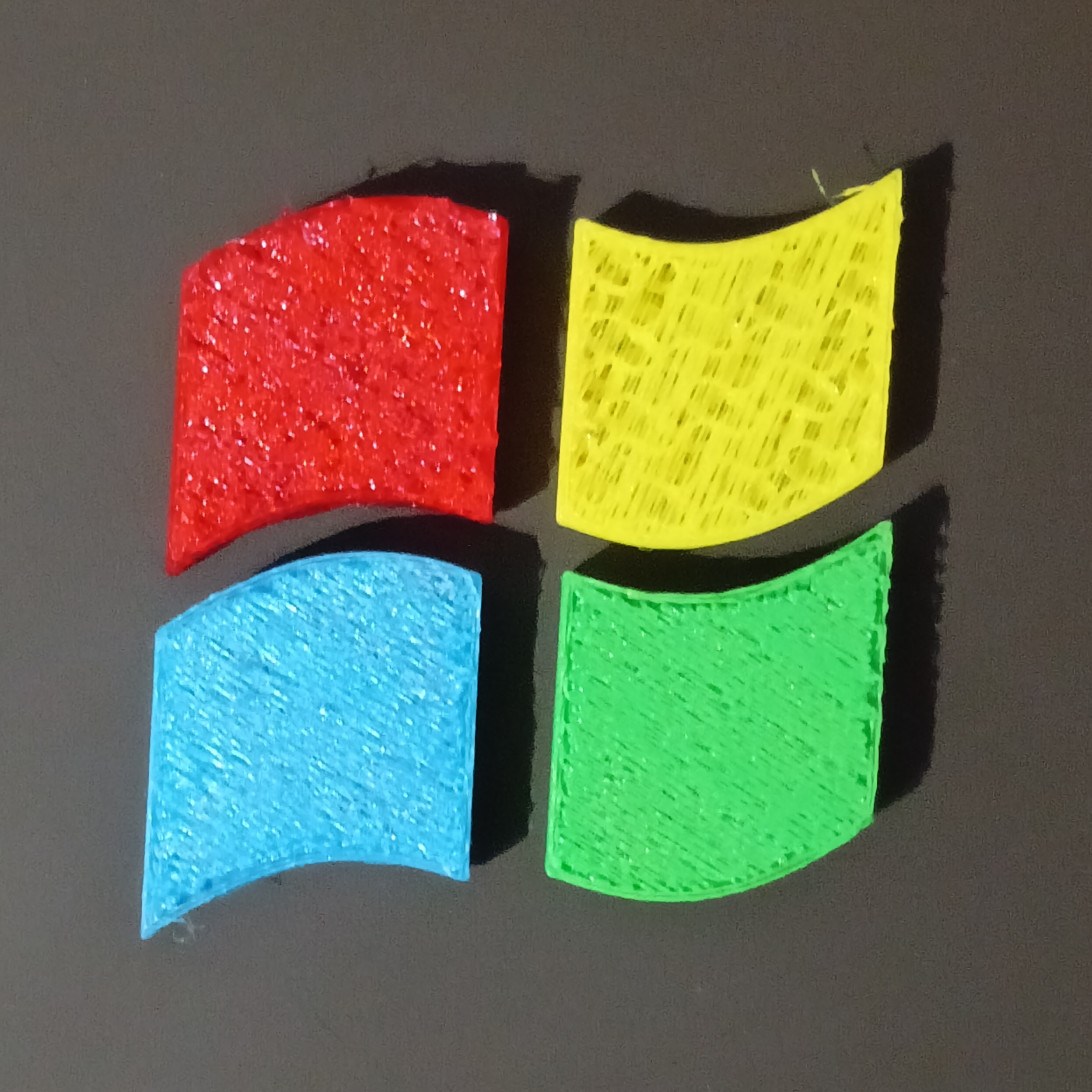 Windows XP Figurine for Single-and Multi Filament Printers