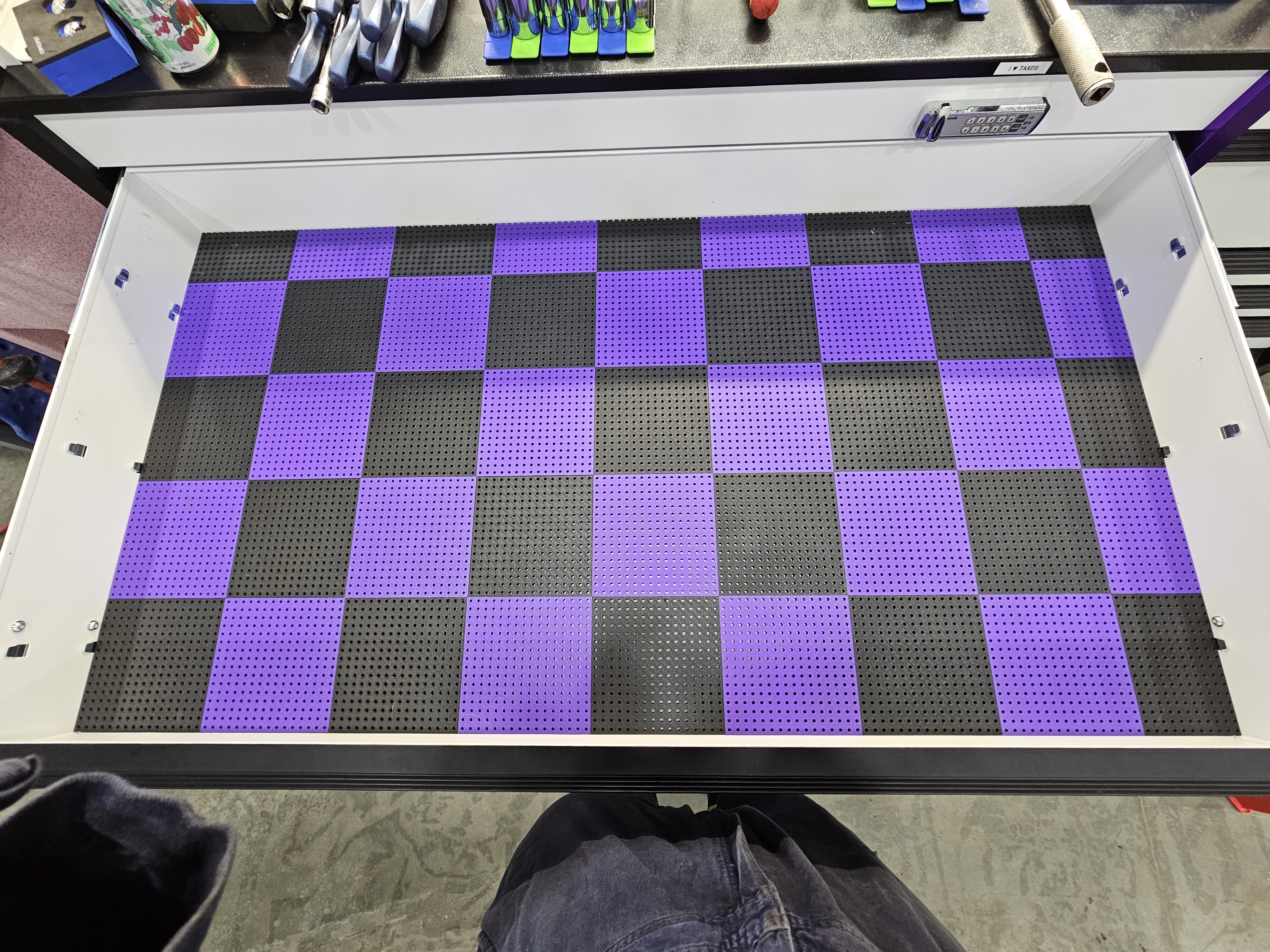 Miniatura 6 do modelo 3D tool box grid organizer