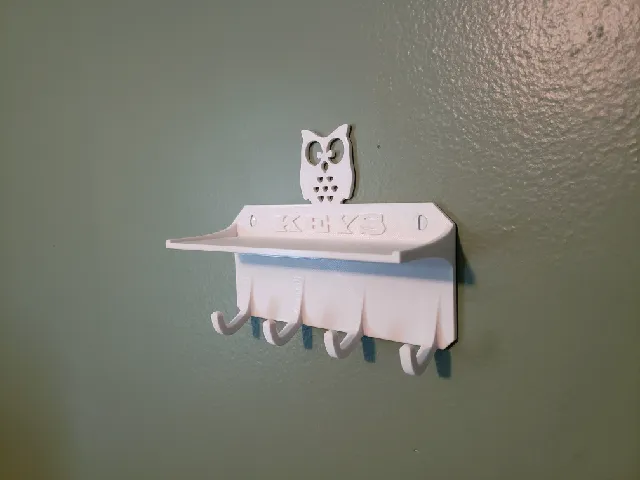Owl Keyring Holder Remix