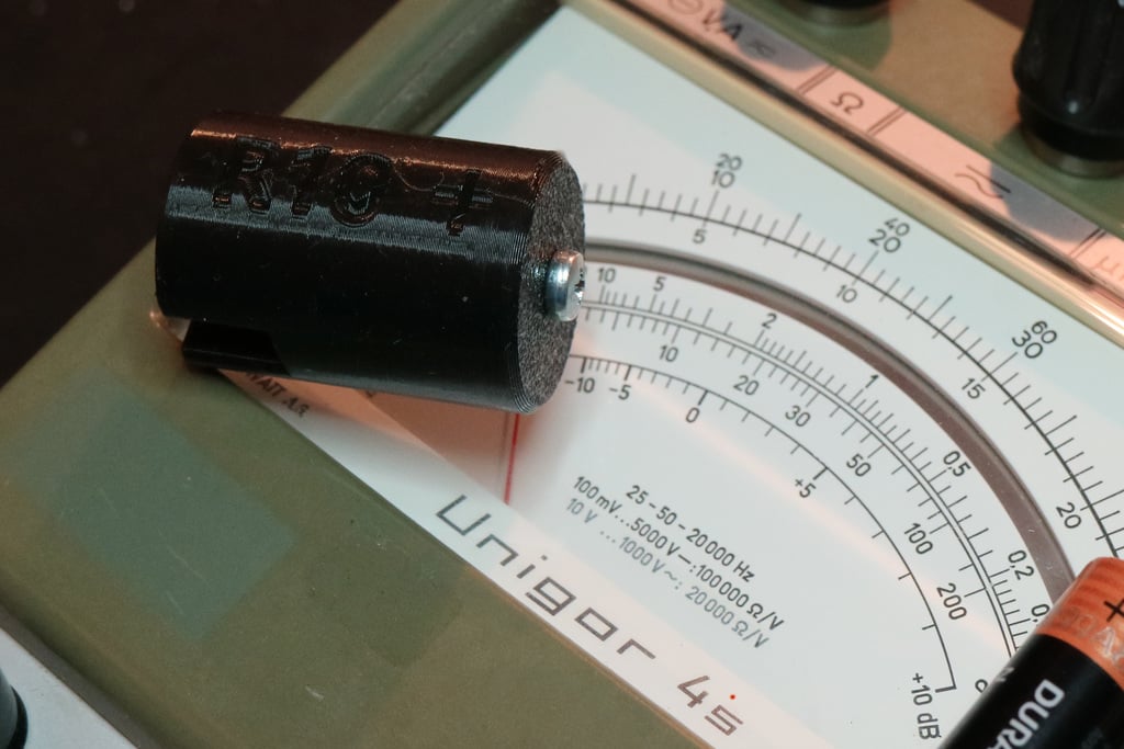R10 battery adapter for Unigor multimeters