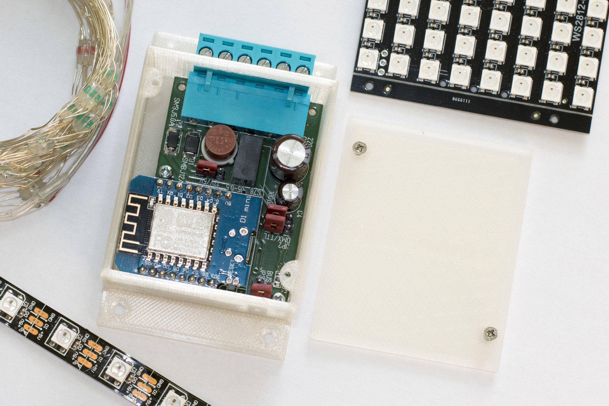 Case for ESP8266 Pixel Controller (WLED)