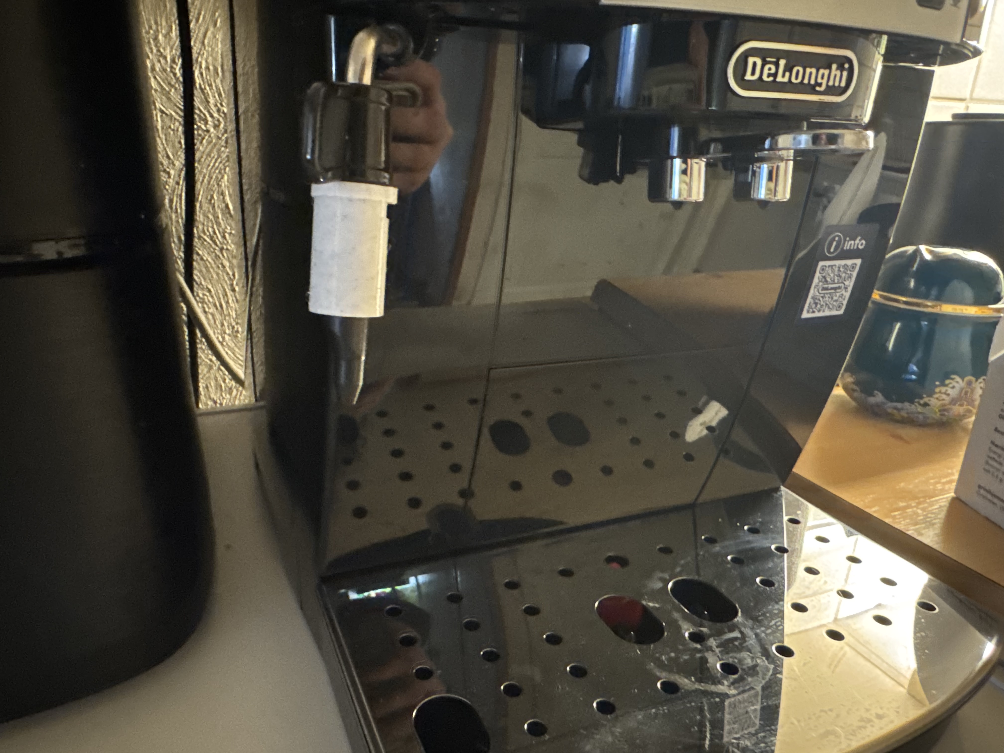 Steam wand attachment for Delonghi Magnifica S