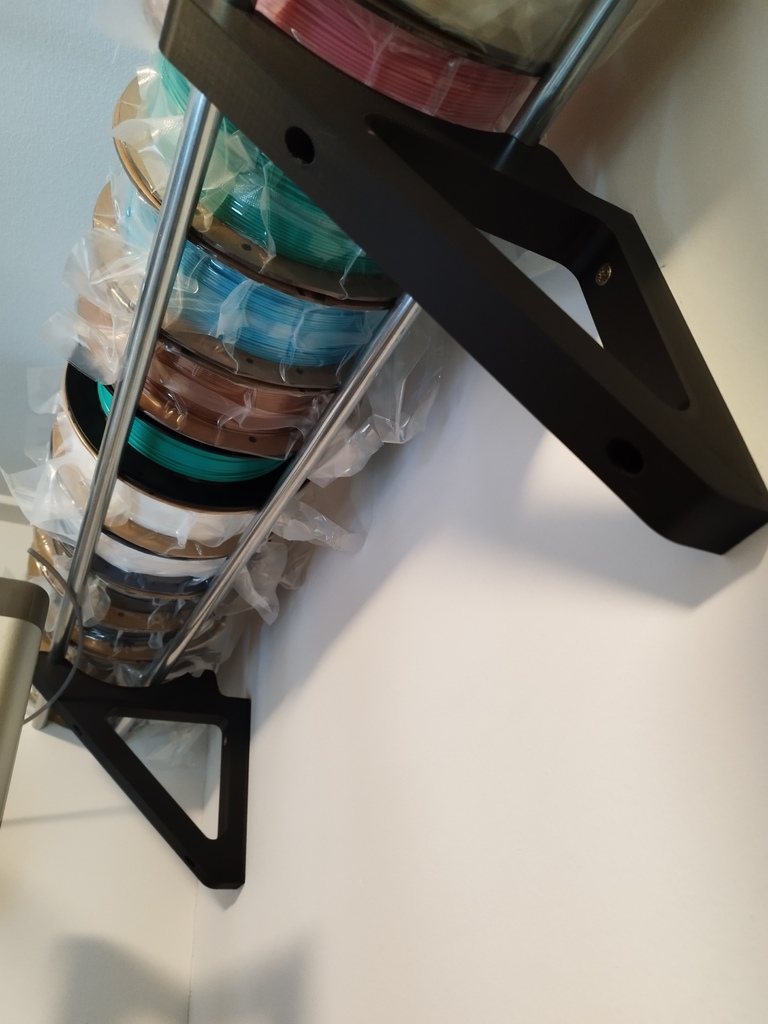 Filament Spool Shelf - Wall Bracket — miniatura 4