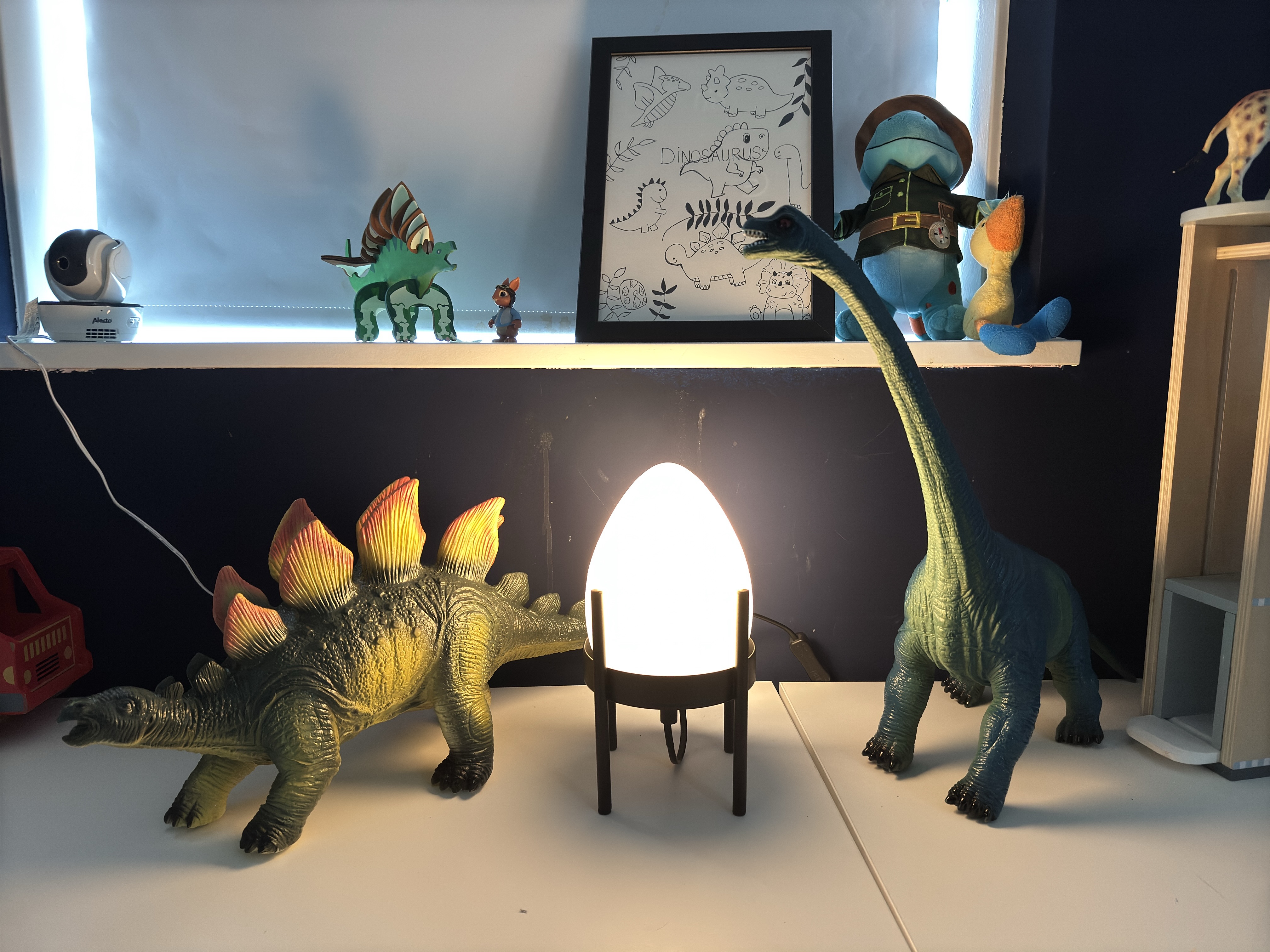 Dino Egg Lamp - E14 Socket