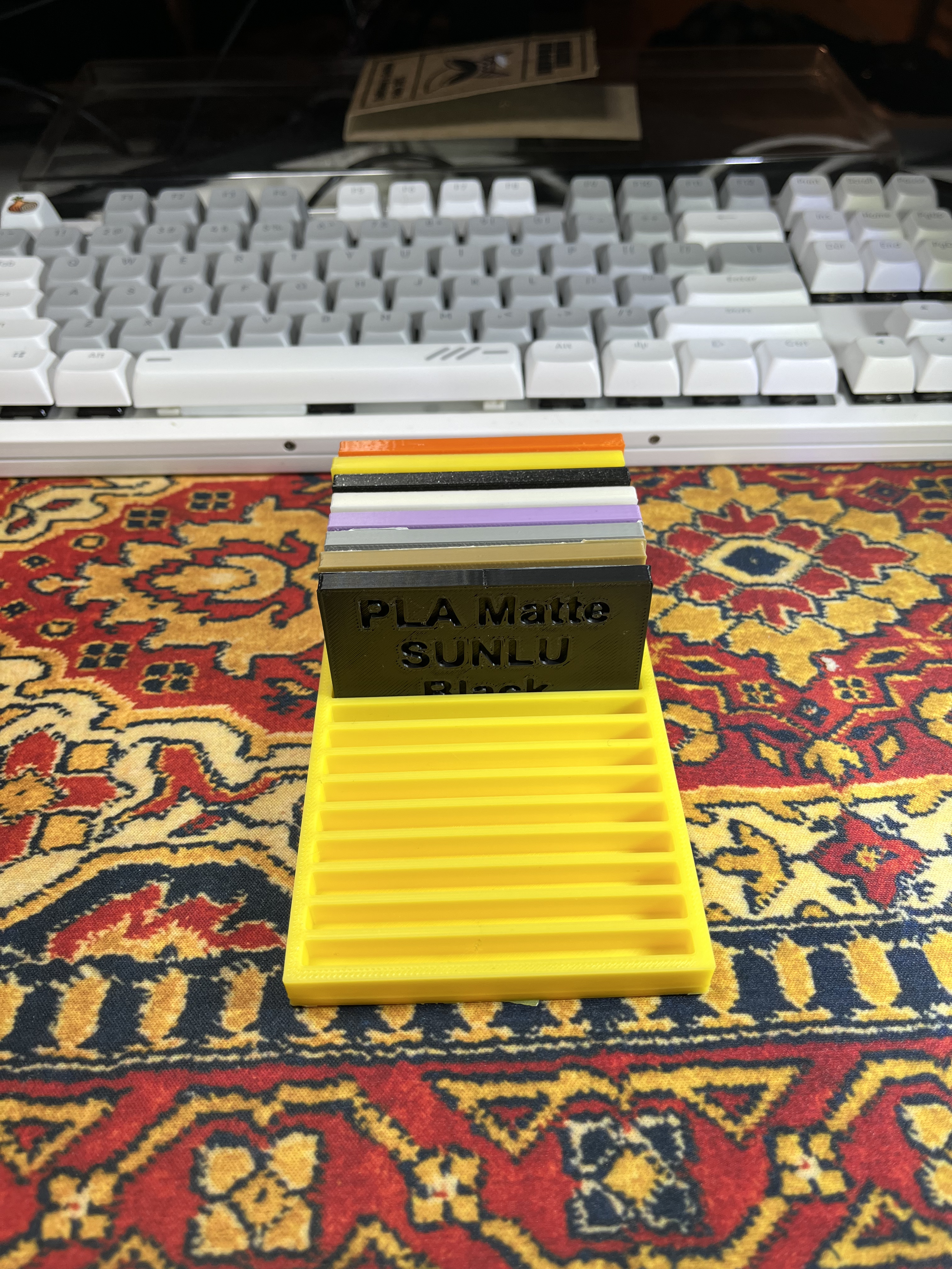 Custom Filament Swatches