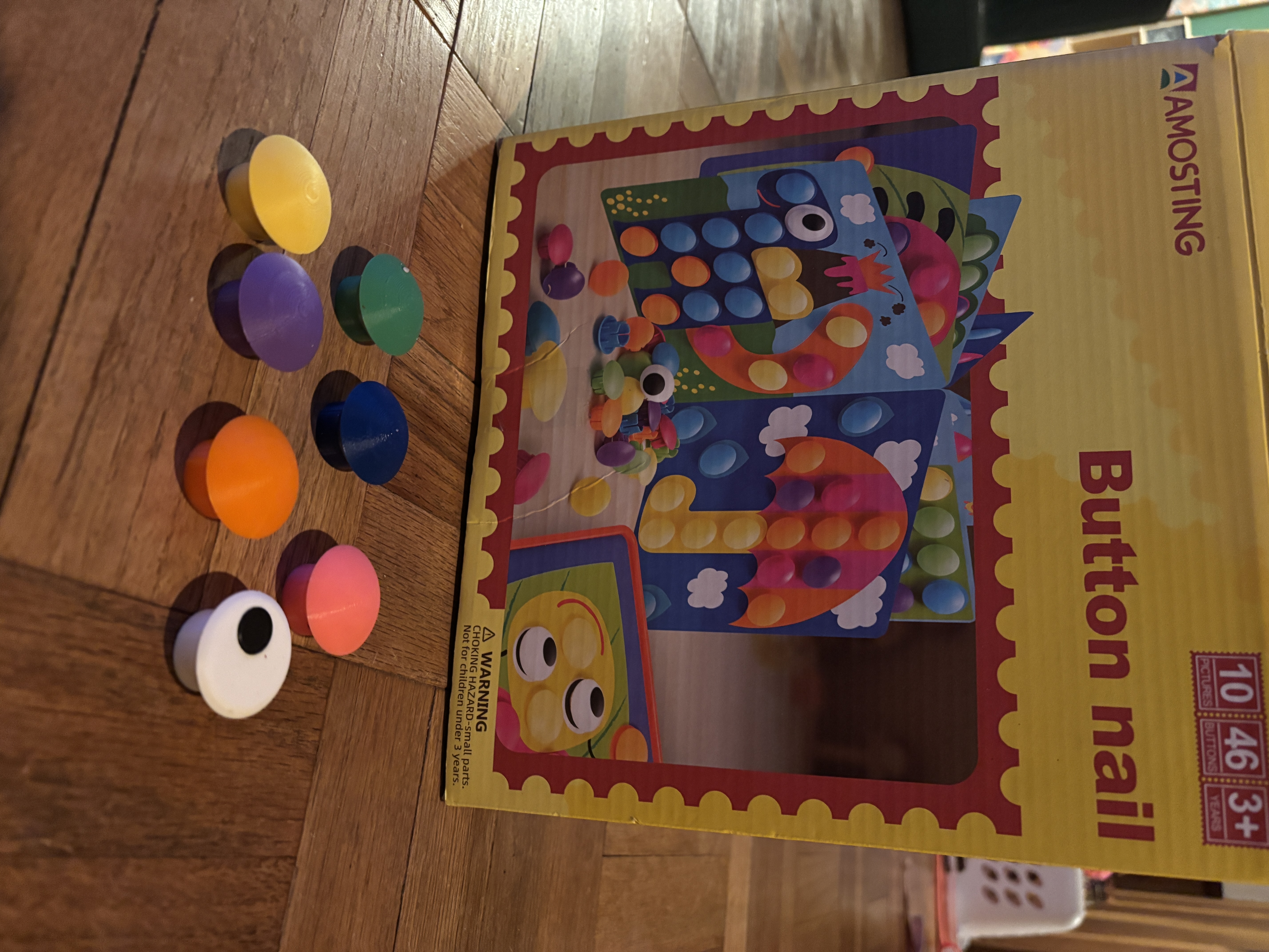replacement pieces for Amosting Button Nail game