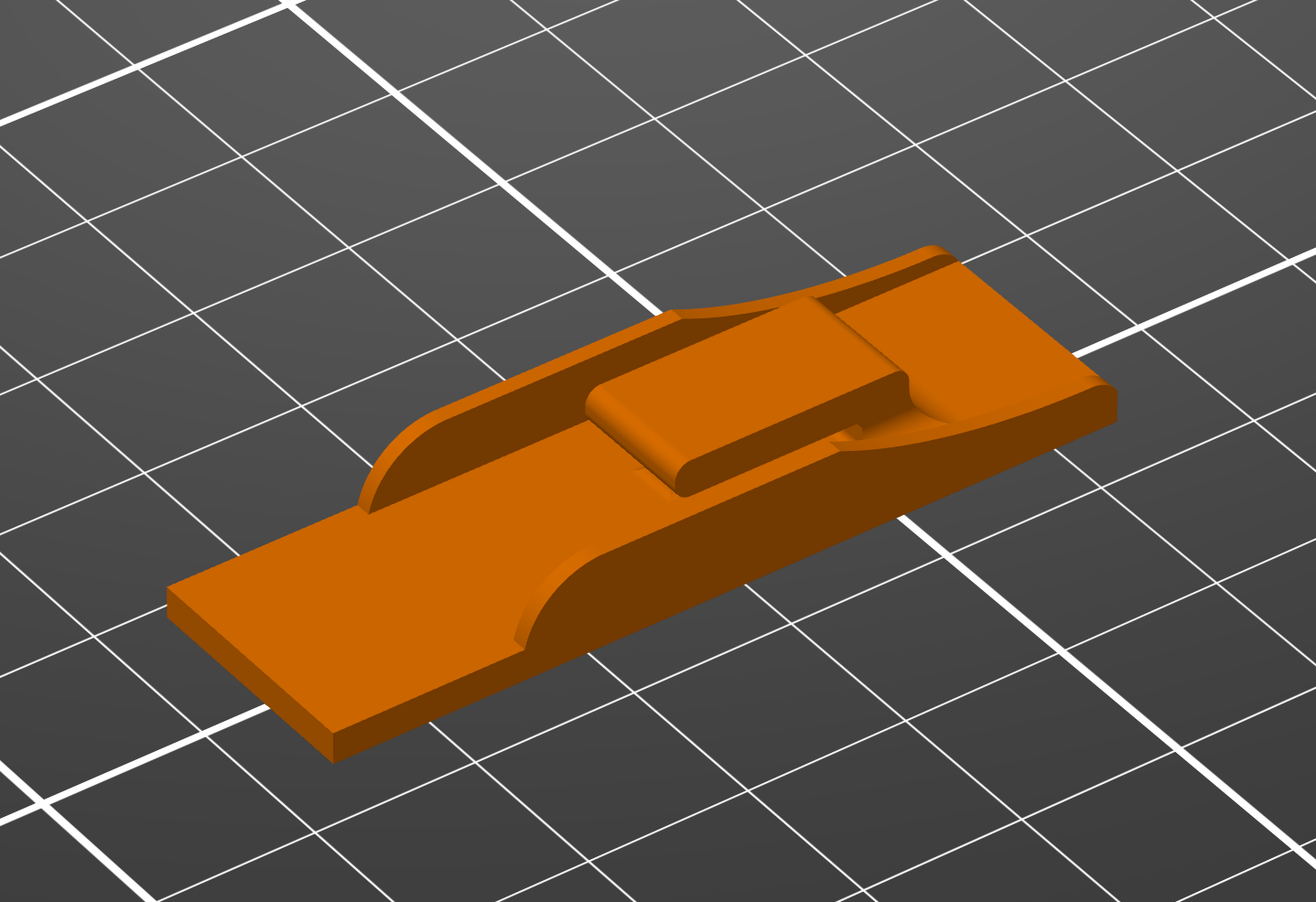 Miniatura 2 do modelo 3D Command hook wall mount