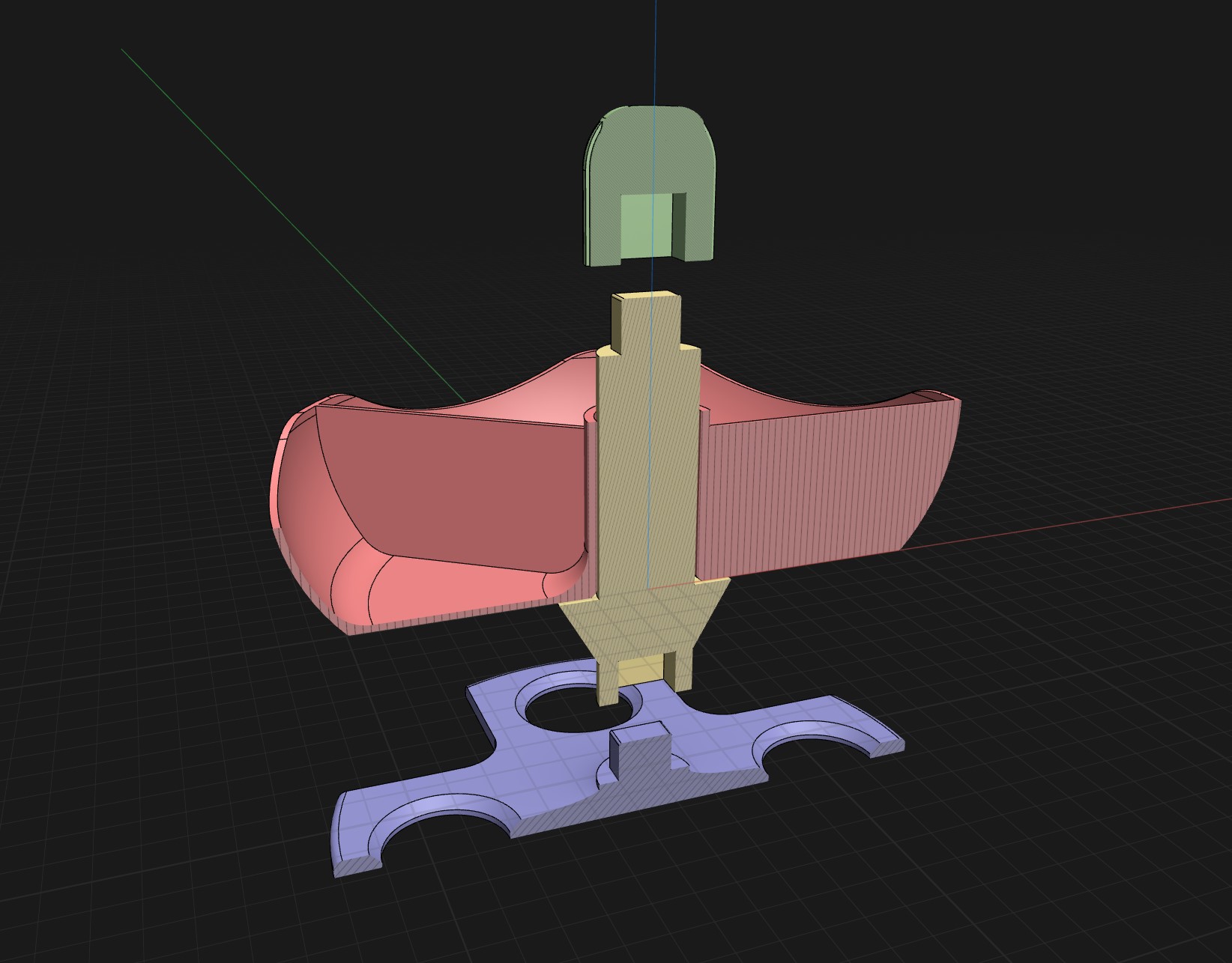 Miniatura 5 do modelo 3D Rotating Stackable Small-Parts Trays