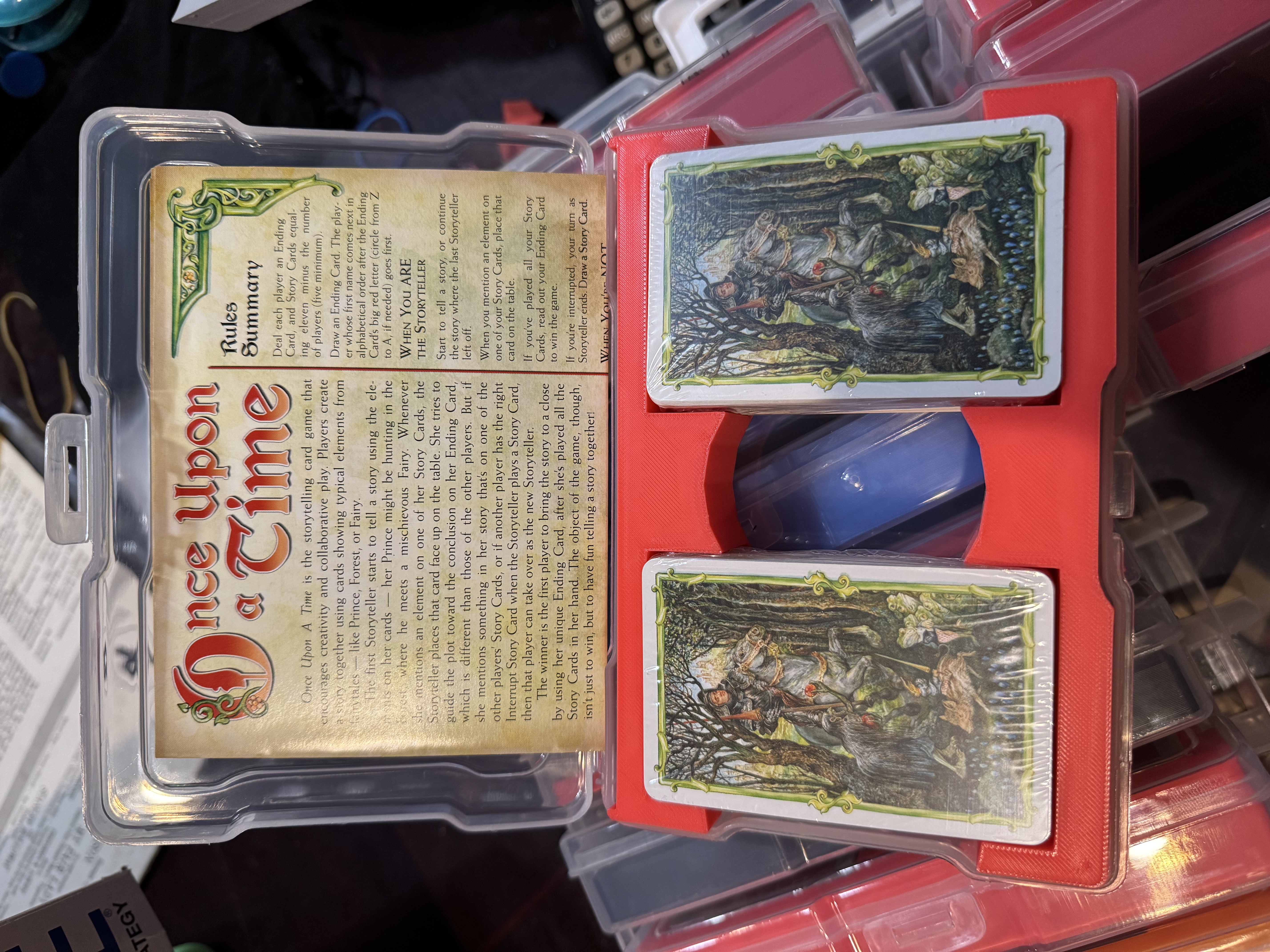 Once upon a time photo caddy insert