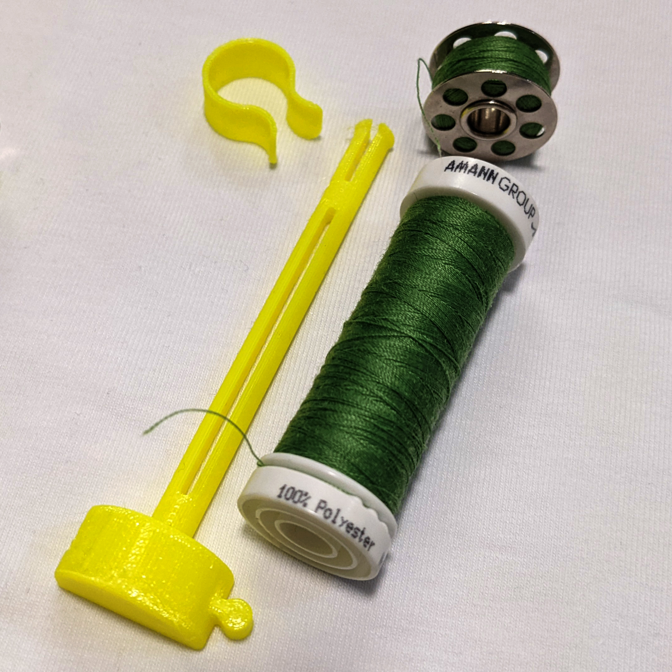 Thread Spool Holder and Blocker by WorstCase | Download free STL model ...