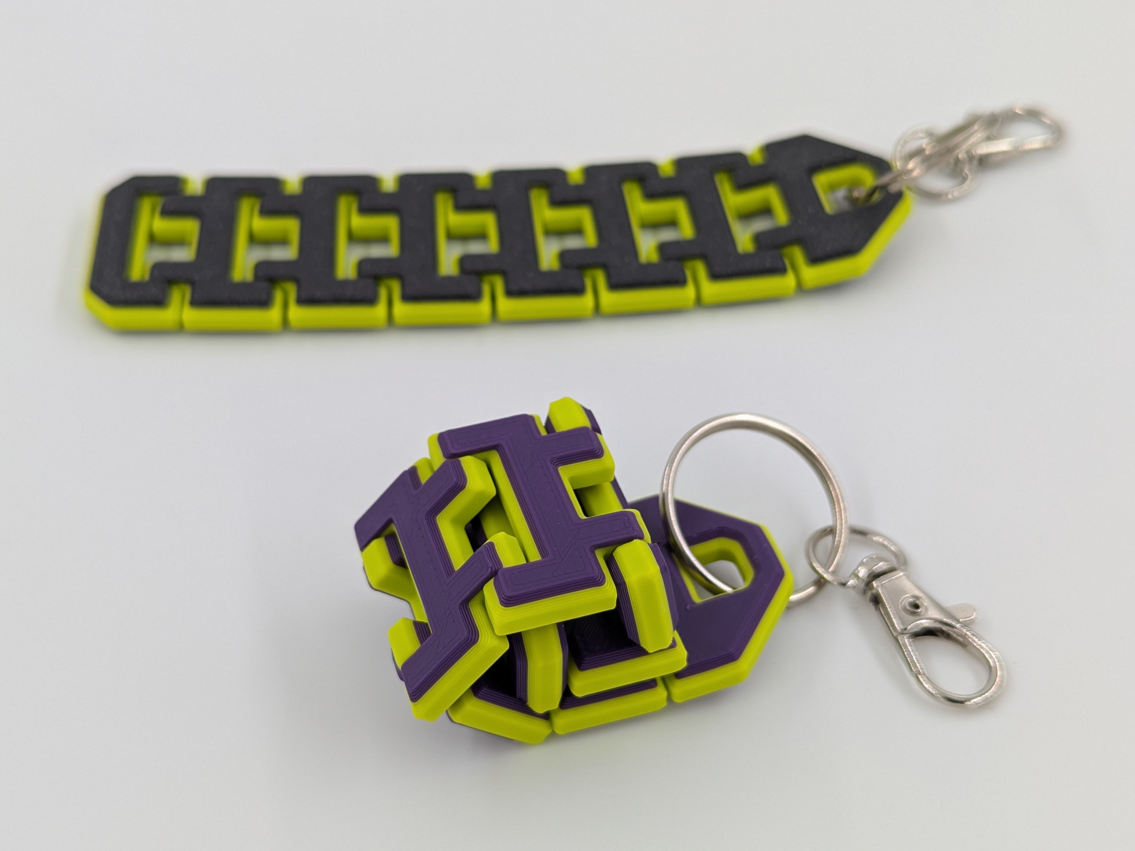 Articulated Flexi Keychain Fidget