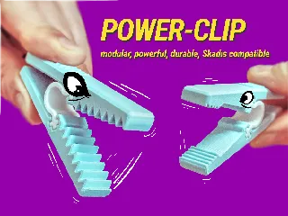 Power-Clip (Skadis compatible)