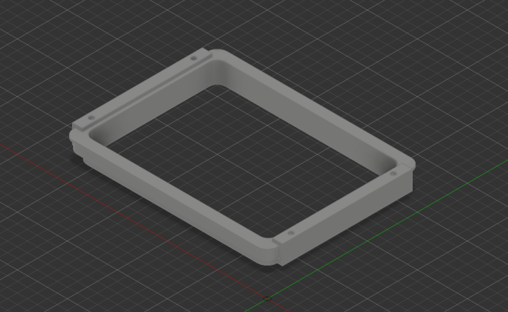 Underdesk trash bag holder