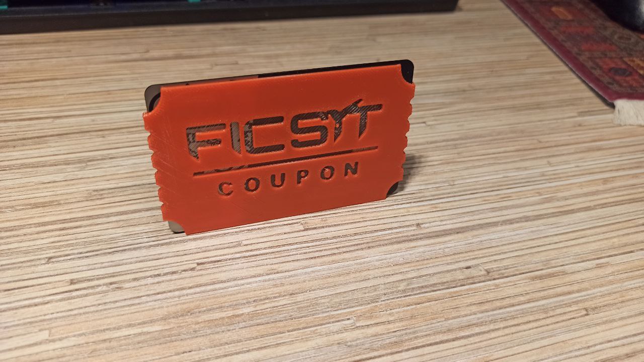 Ficsit Coupon credit card case