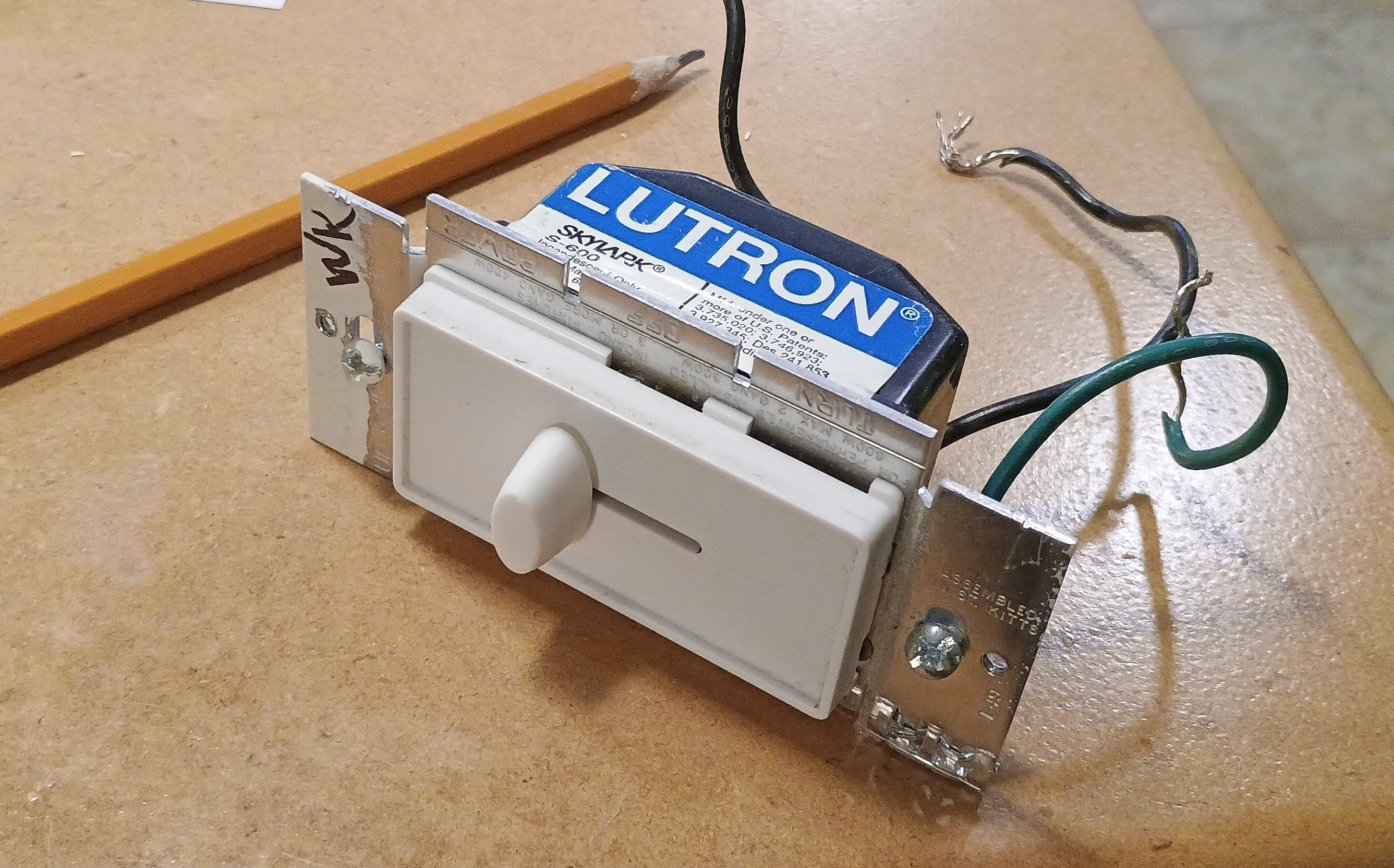 Dimmer Switch Slider Knob (Lutron style)