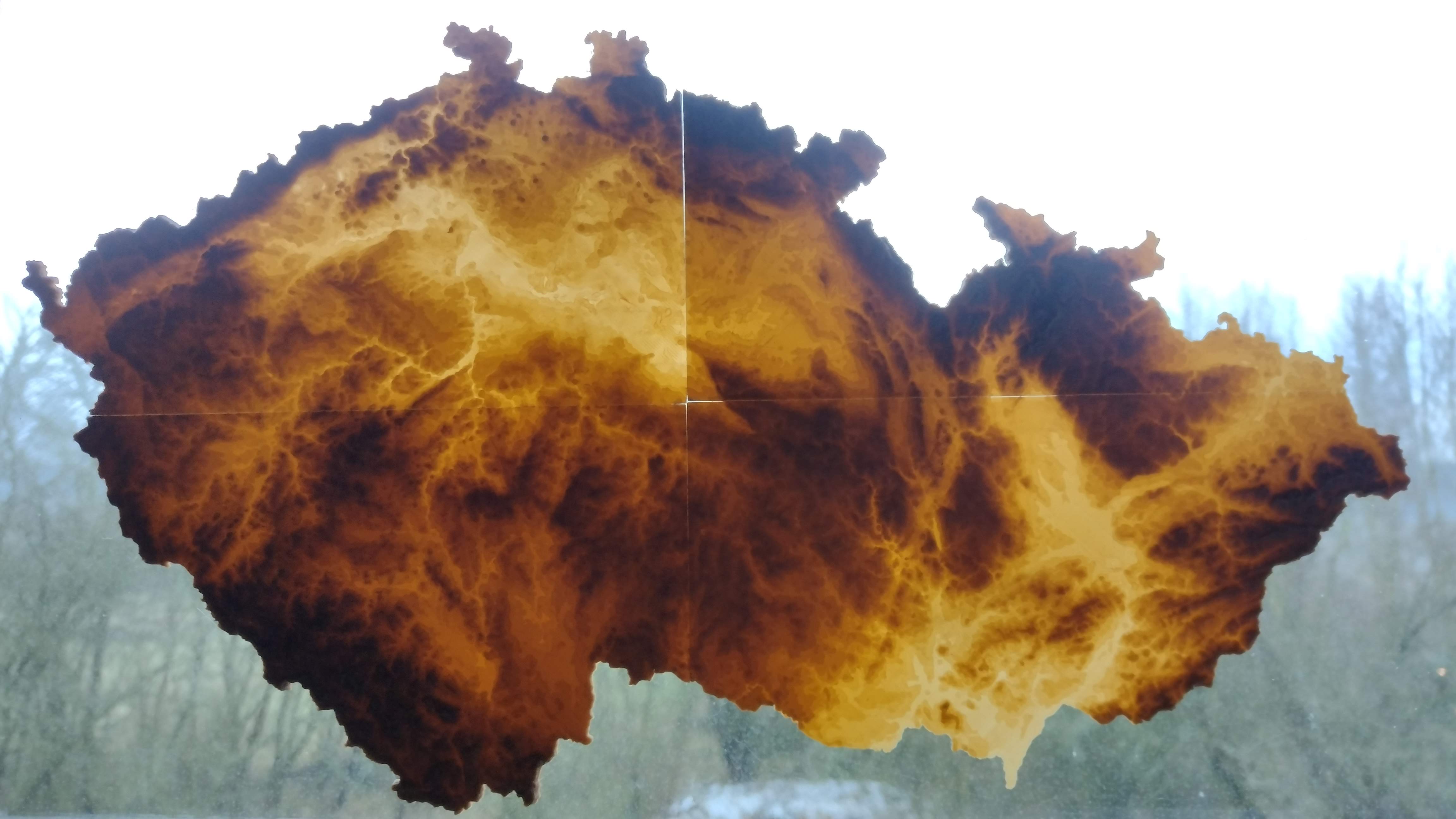 Czechia terrain model 40cm