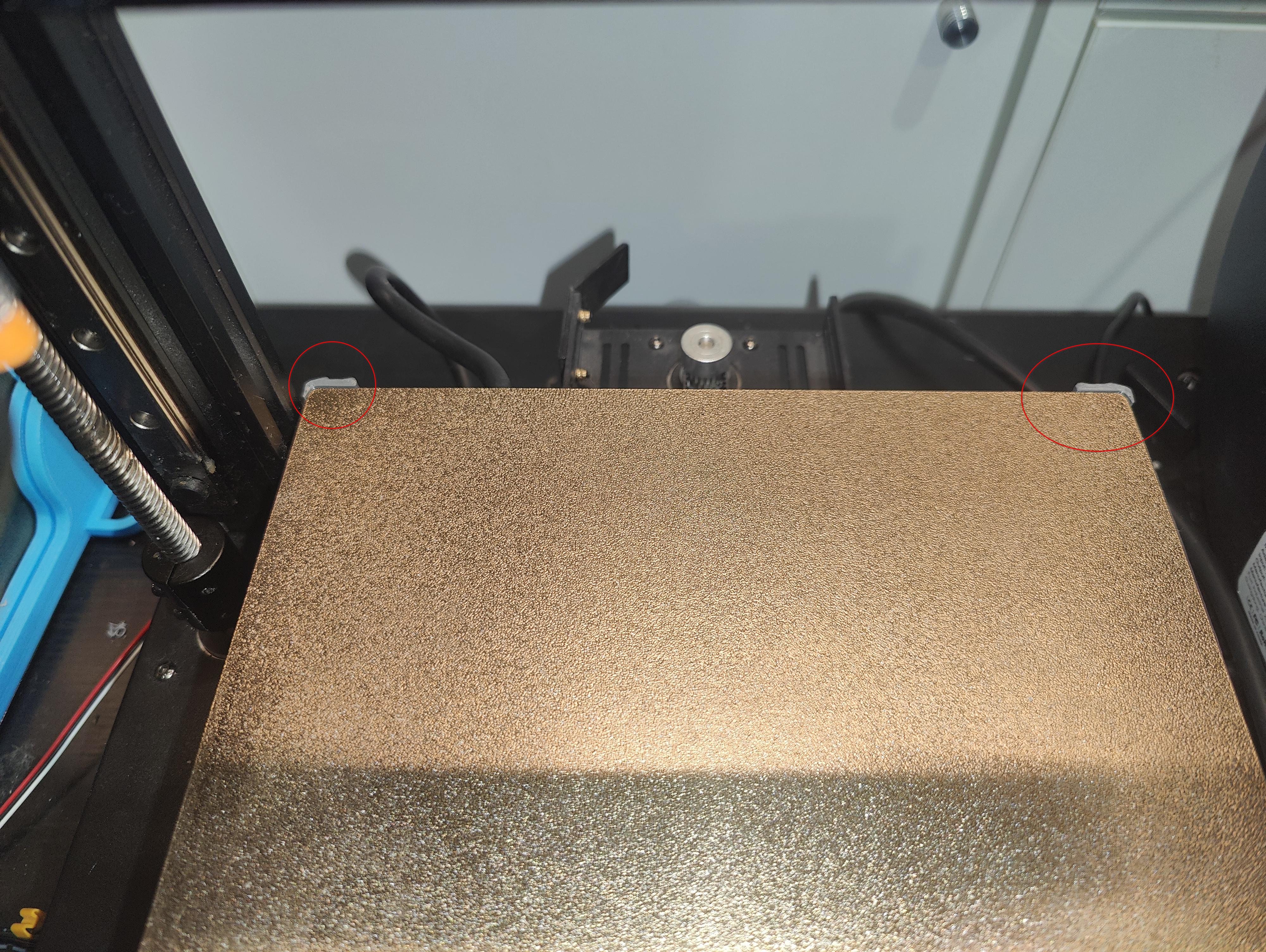 Kingroon KP3S Pro V2 Plate Guide