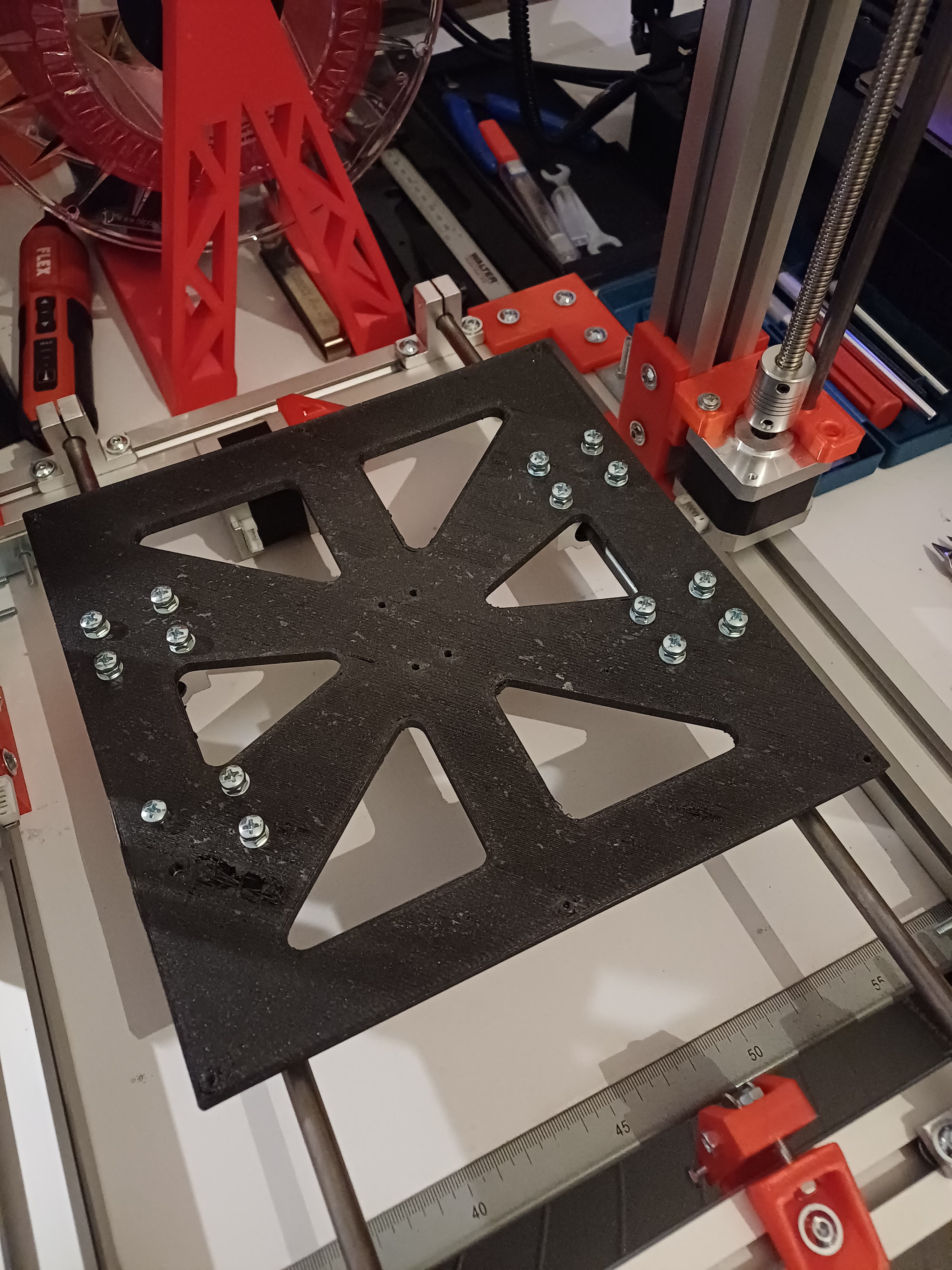 Build plate- Y carriage for REBEL II or any