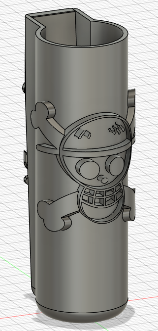 One Piece Clipper lighter case