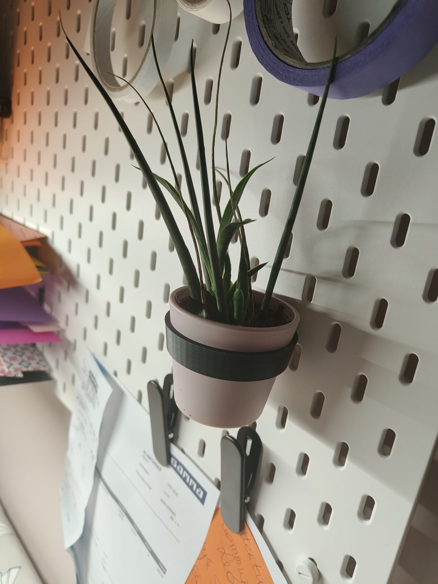 Flower pot holder Ikea Skadis