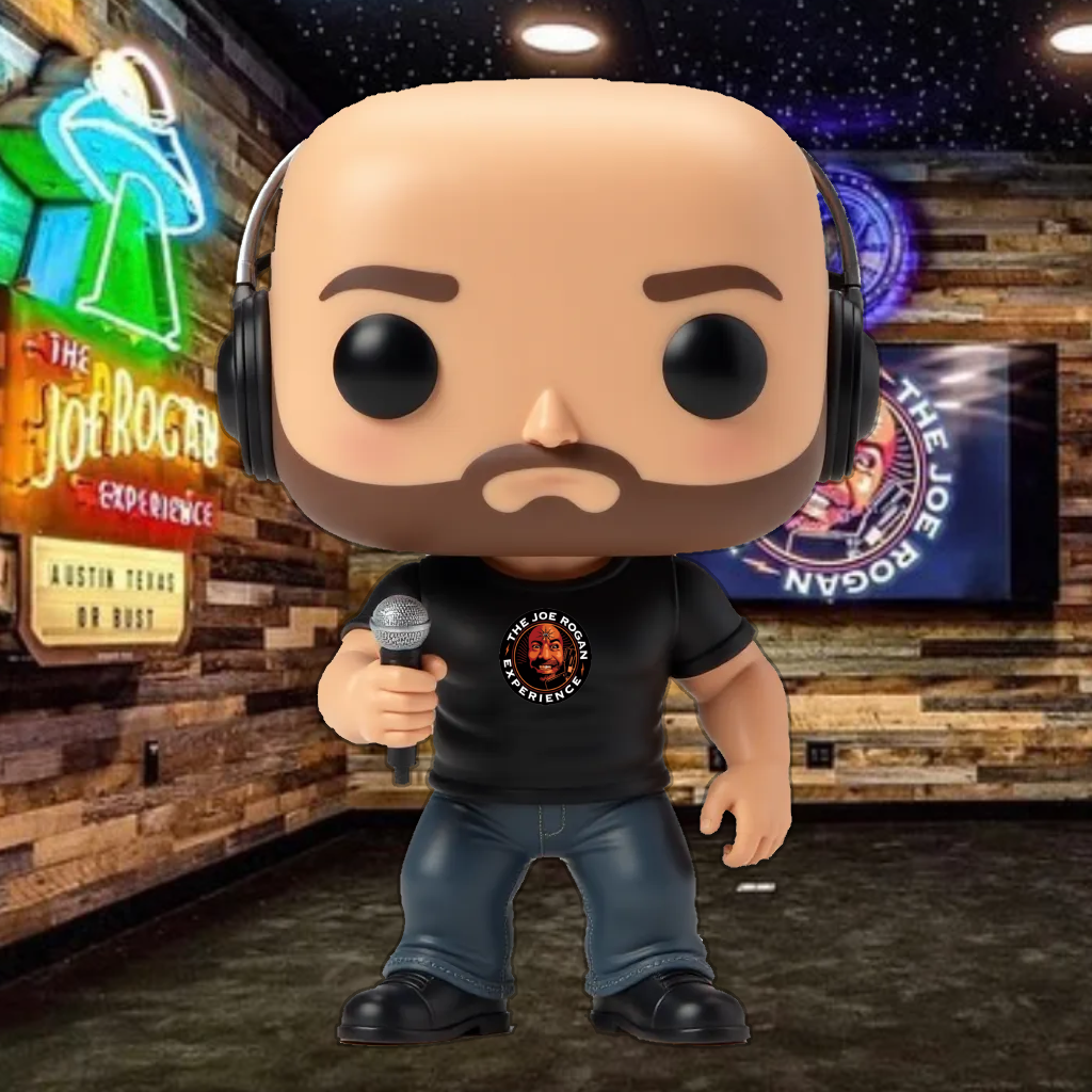 Joe Rogan 3D Experience Character Podcast 3D Print
