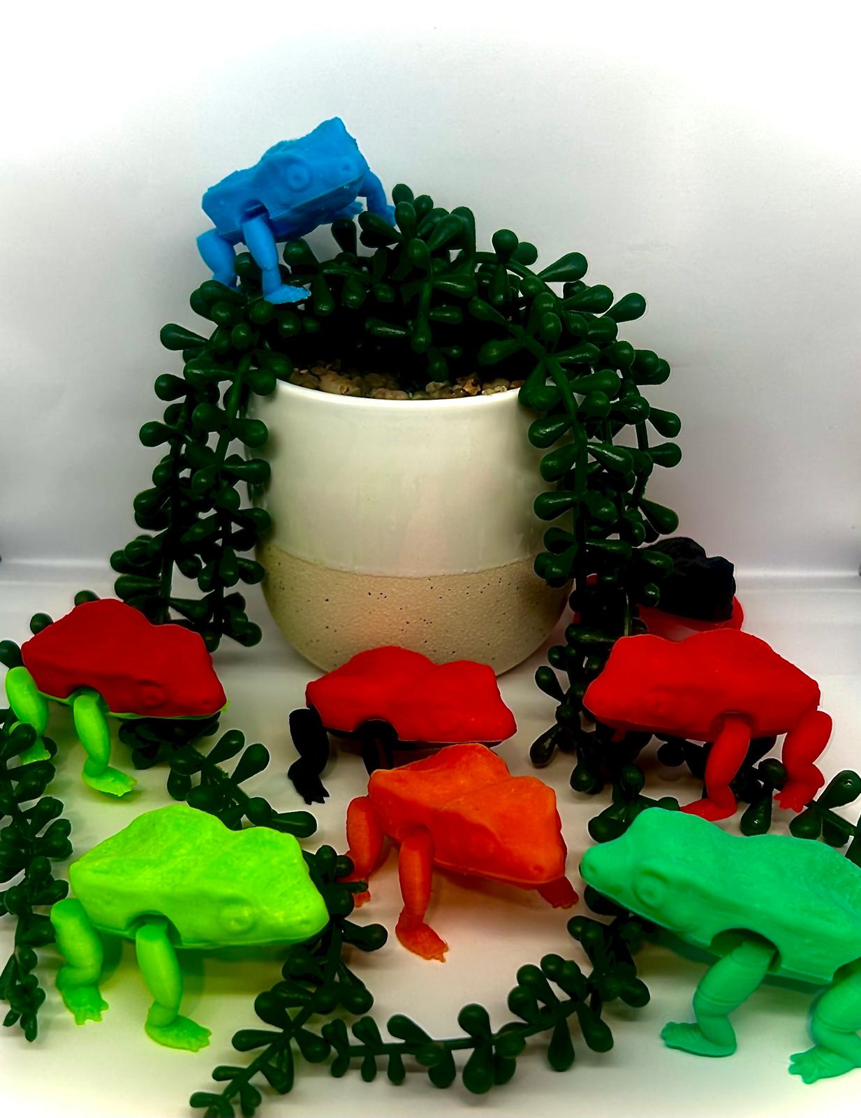 Miniatura 3 do modelo 3D Jumping FROG
