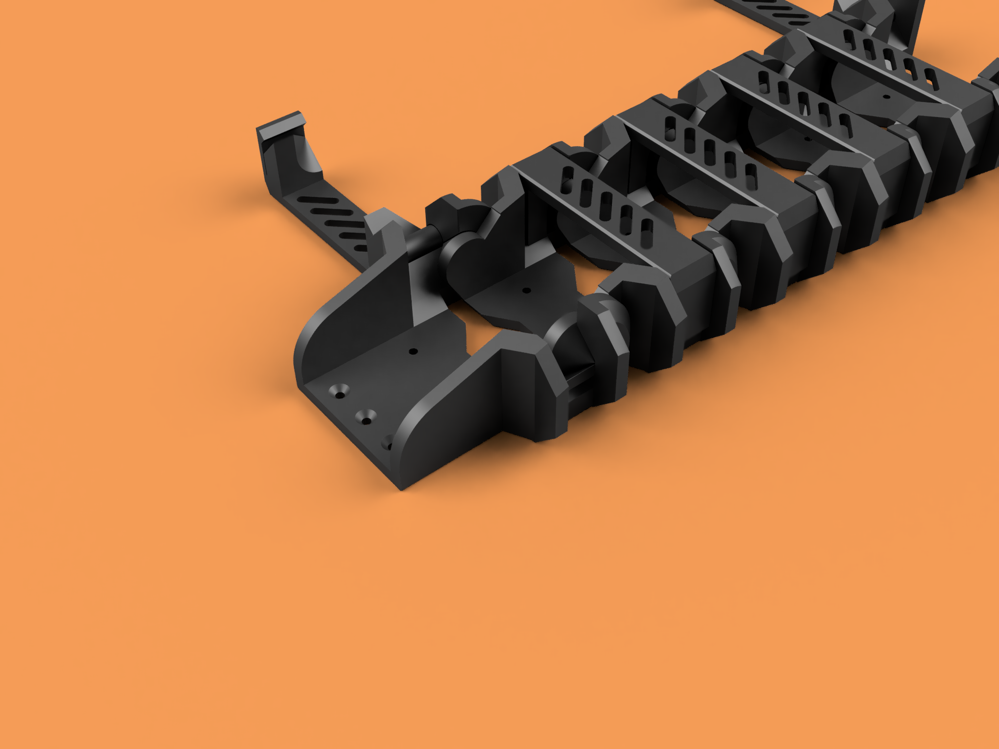 [OECC3] 50x30mm Cablechain System Print-in-Place with clips