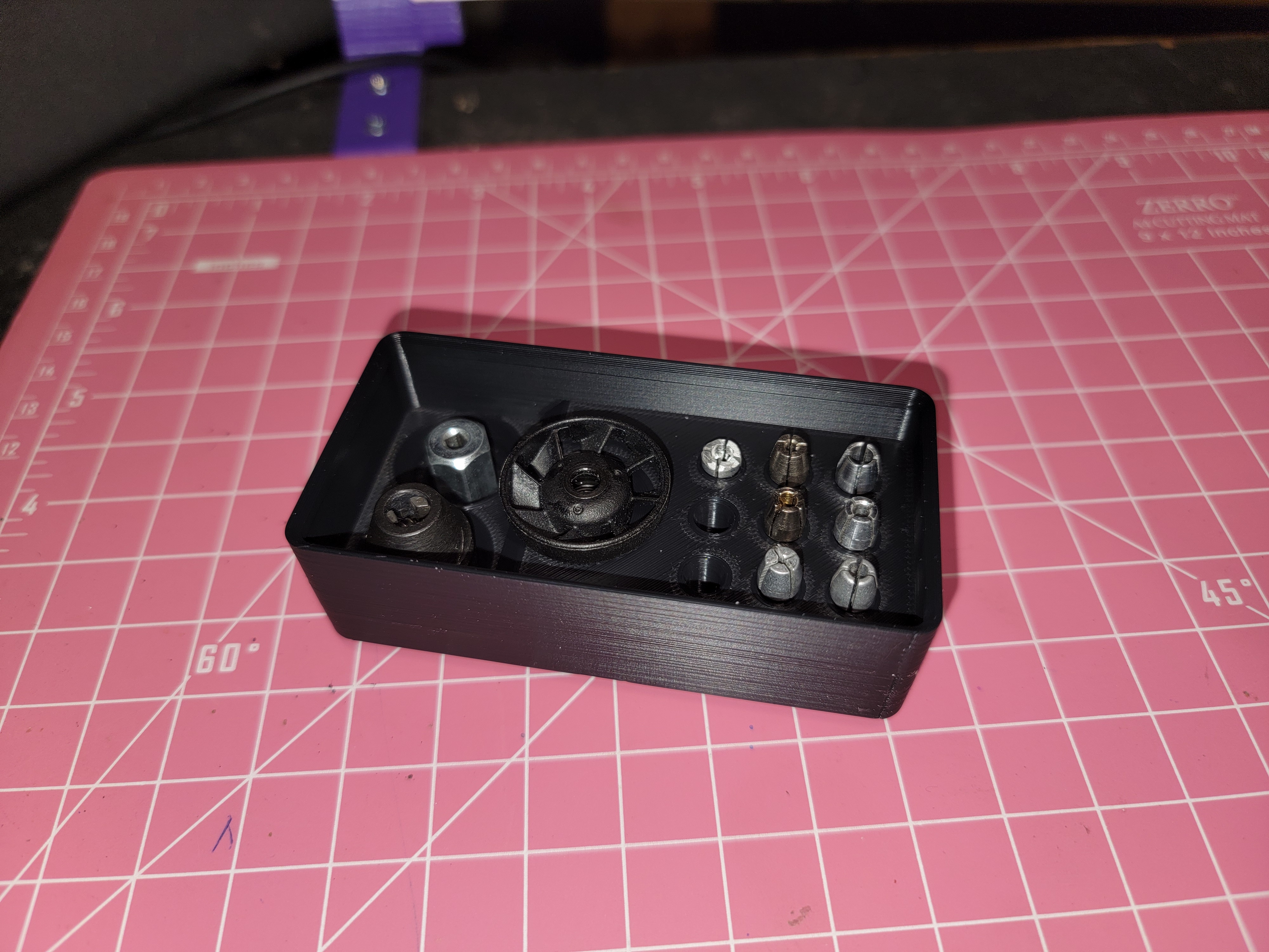 Dremel Gridfinity Stackable Collet Bin