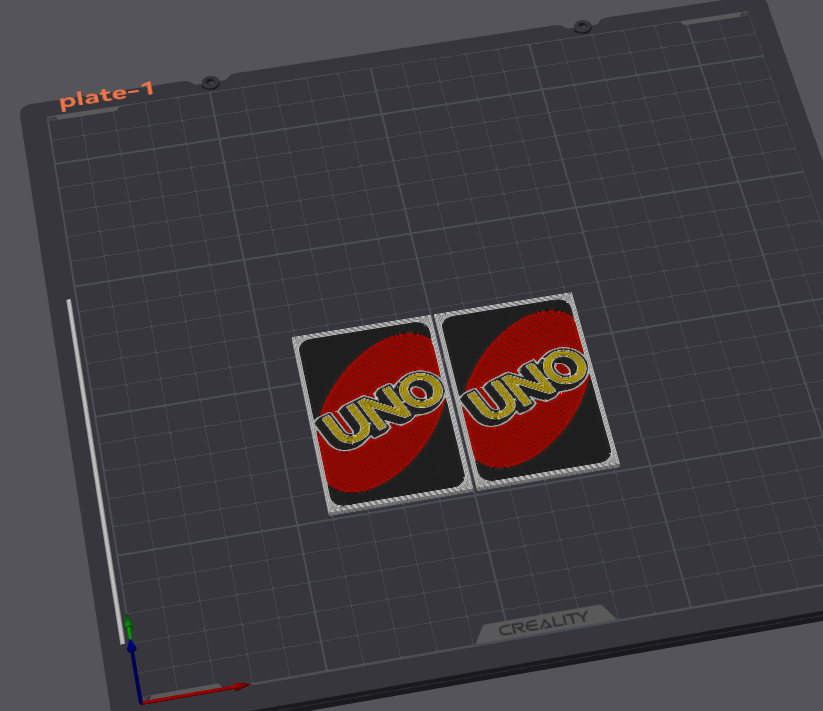 Multicolor UNO Keychain (Game) — thumbnail 5