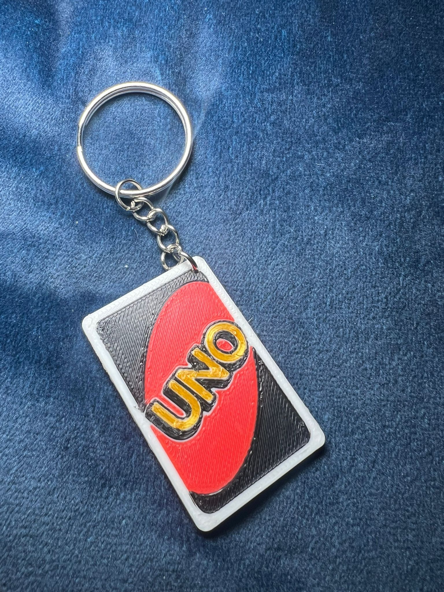 Multicolor UNO Keychain (Game) — thumbnail 2