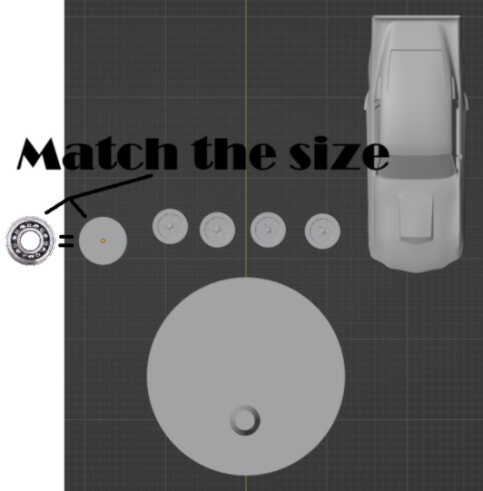 Miniatura 5 do modelo 3D Mini Car for the Car