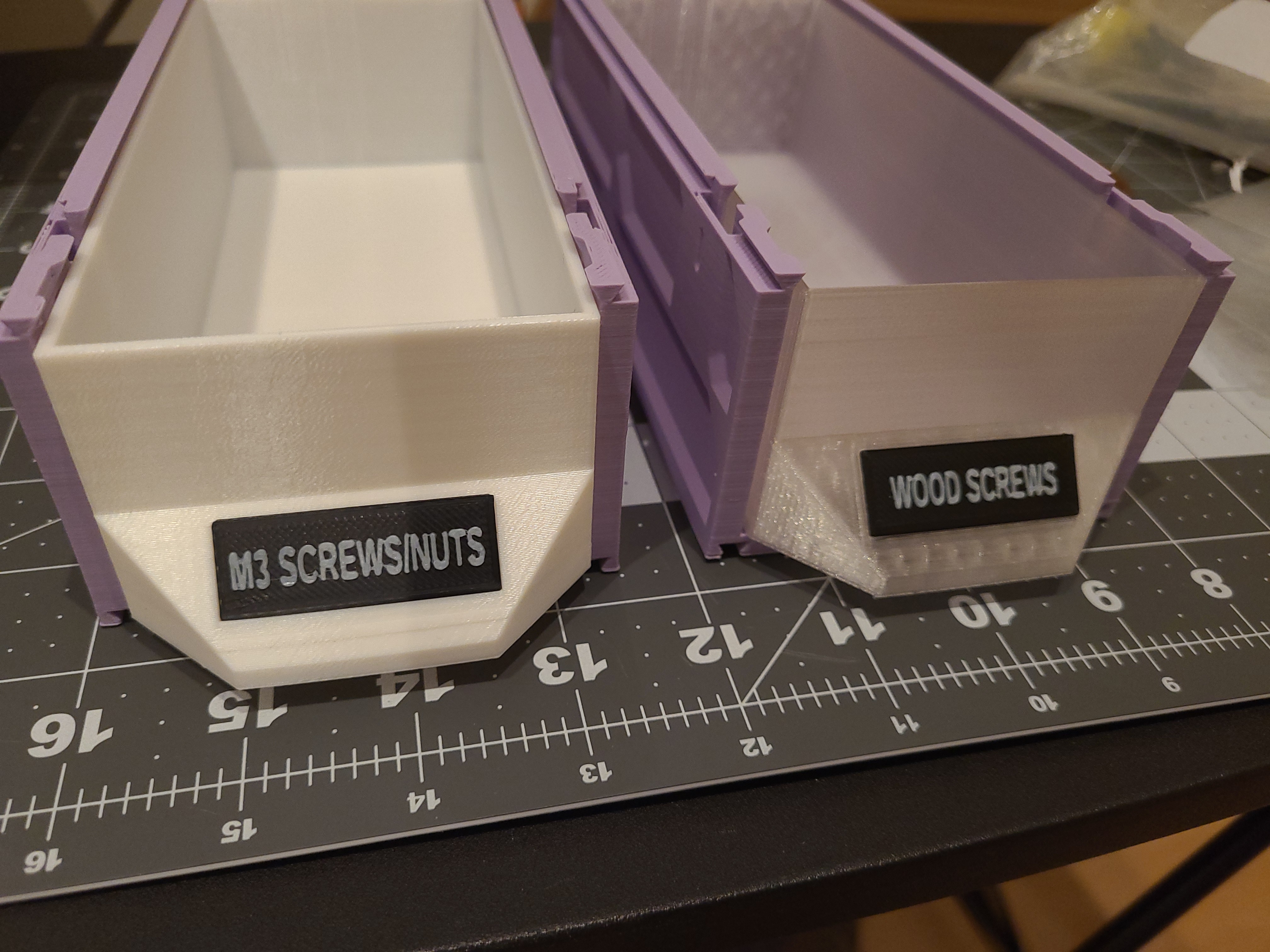 Gen2 Modular Drawer Labels - OpenSCAD Remix 3D model thumbnail