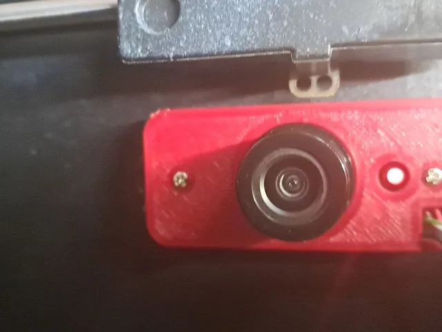 Space-saving chassis for a Wansview webcam