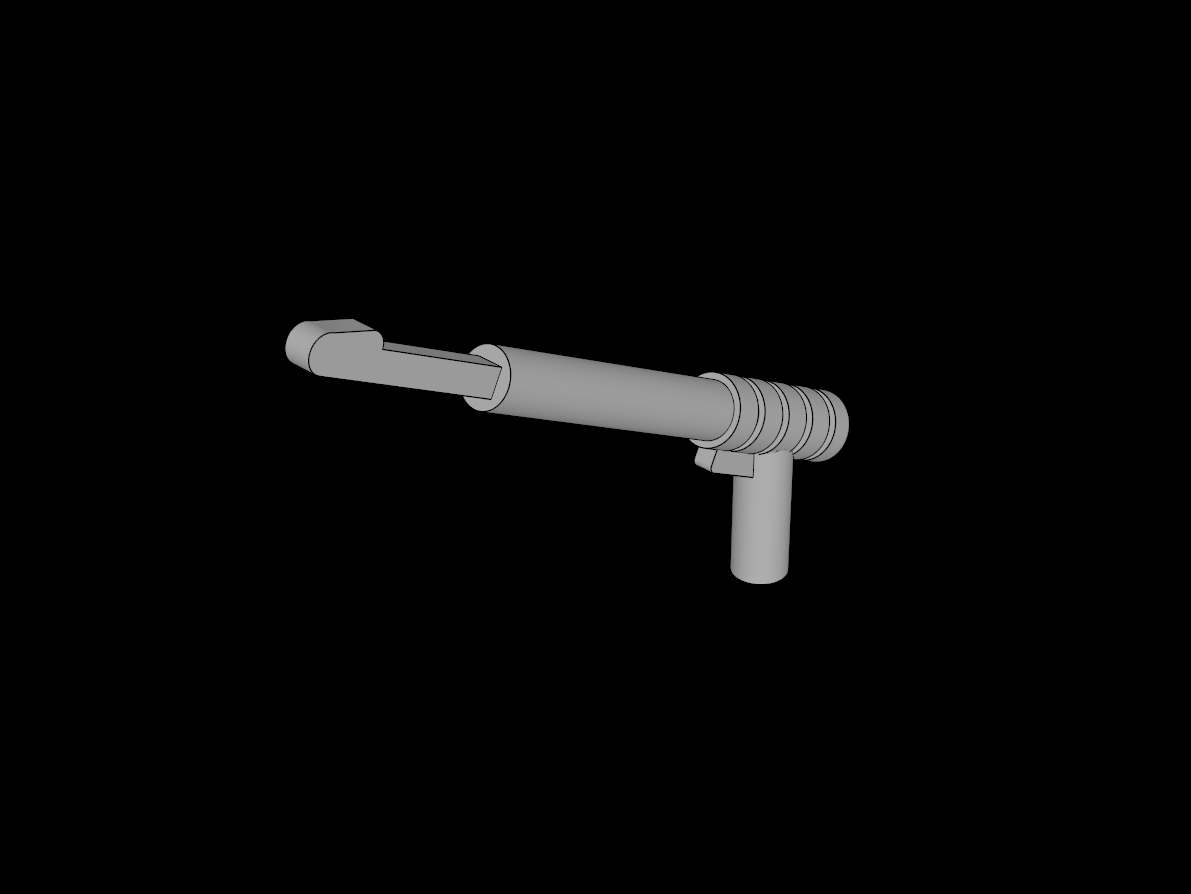 Lego Compatible (30088.dat) Minifig Speargun