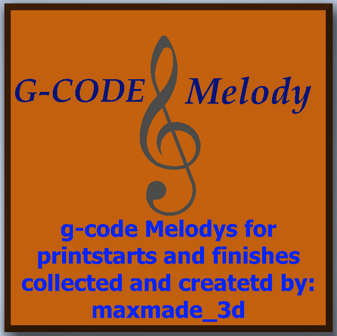 G-Code Melody themes for printers