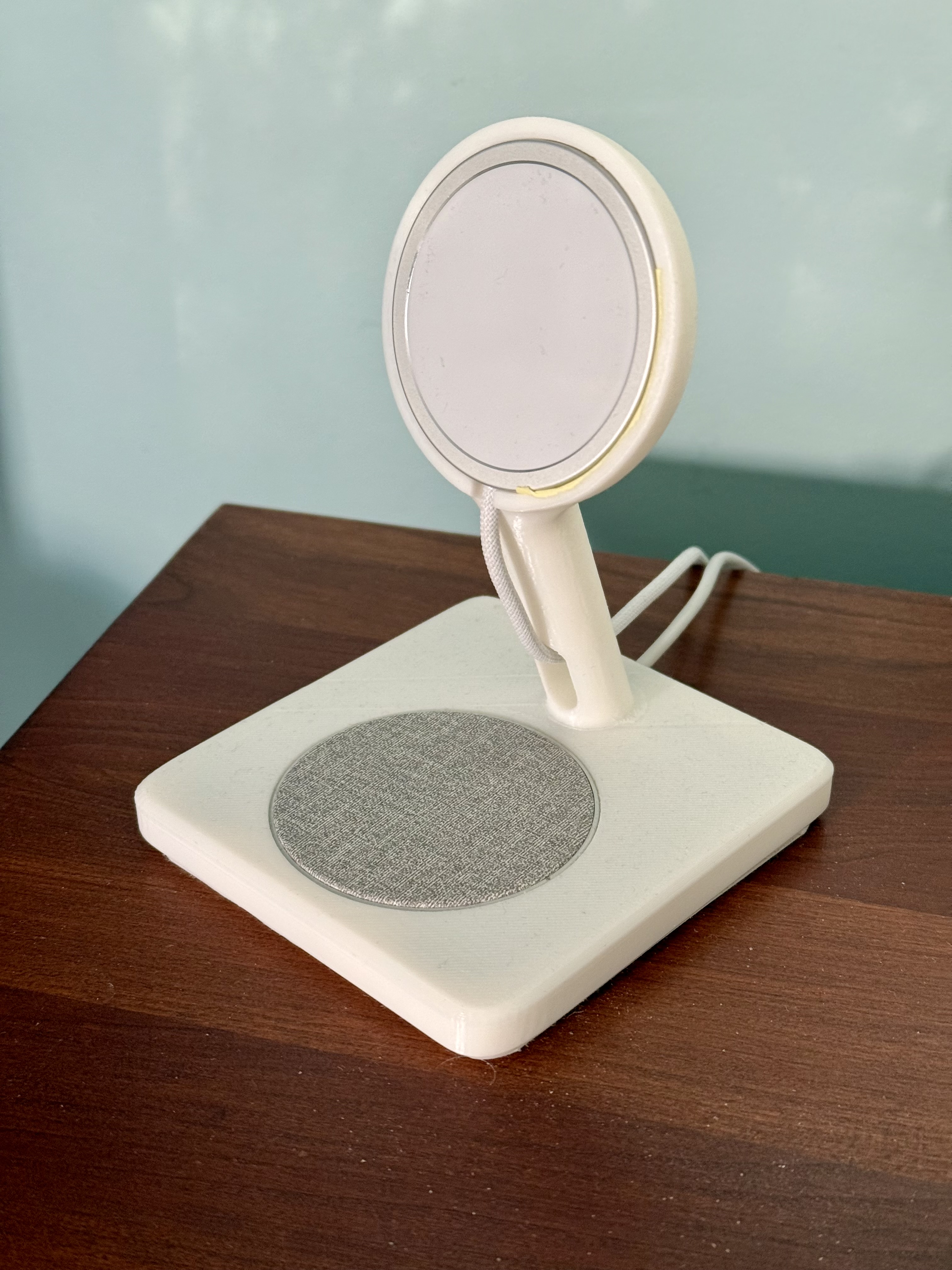 iPhone  MagSafe Charger Stand 25W with AirPods charging 3D model thumbnail