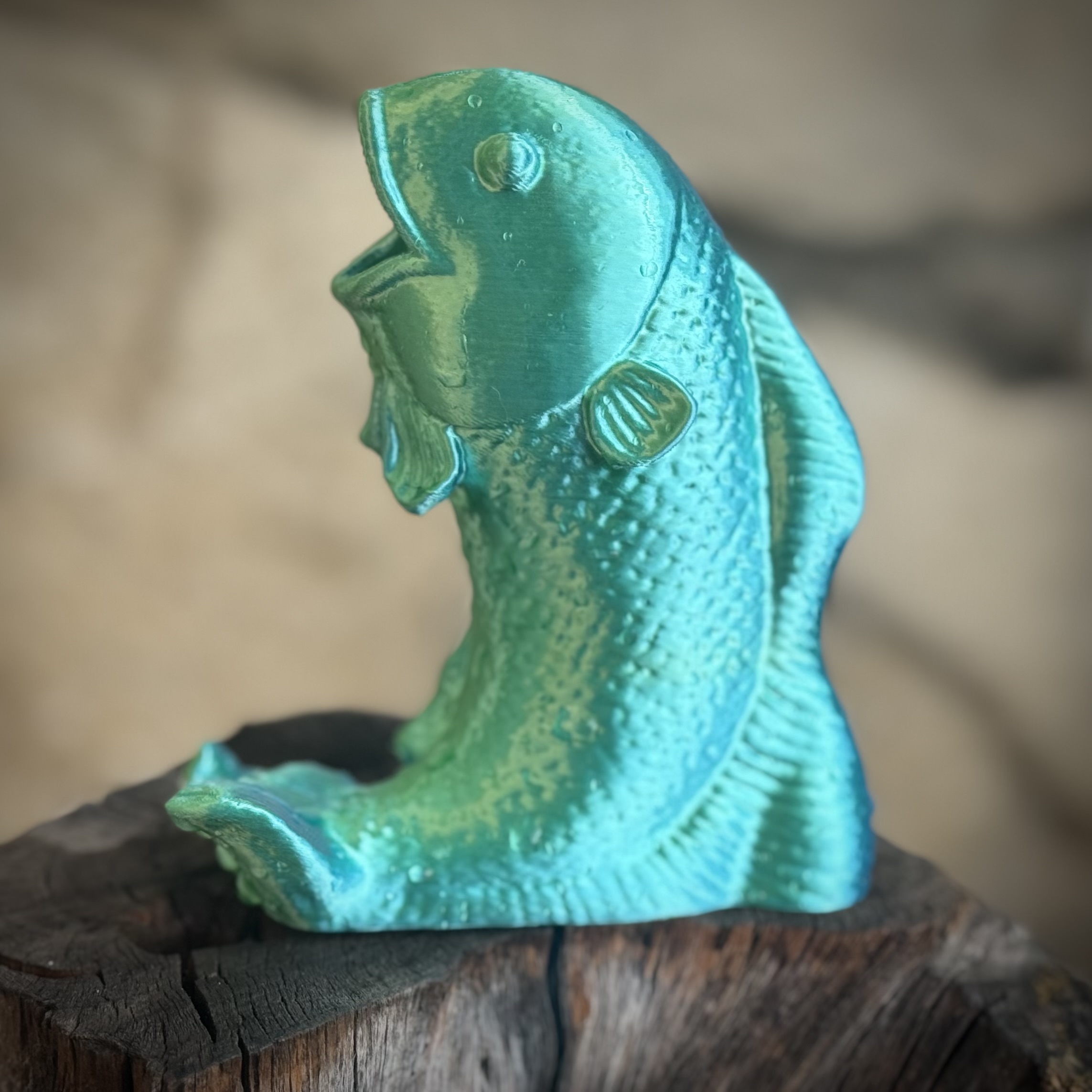Leaping Koi Fish — miniatura 2