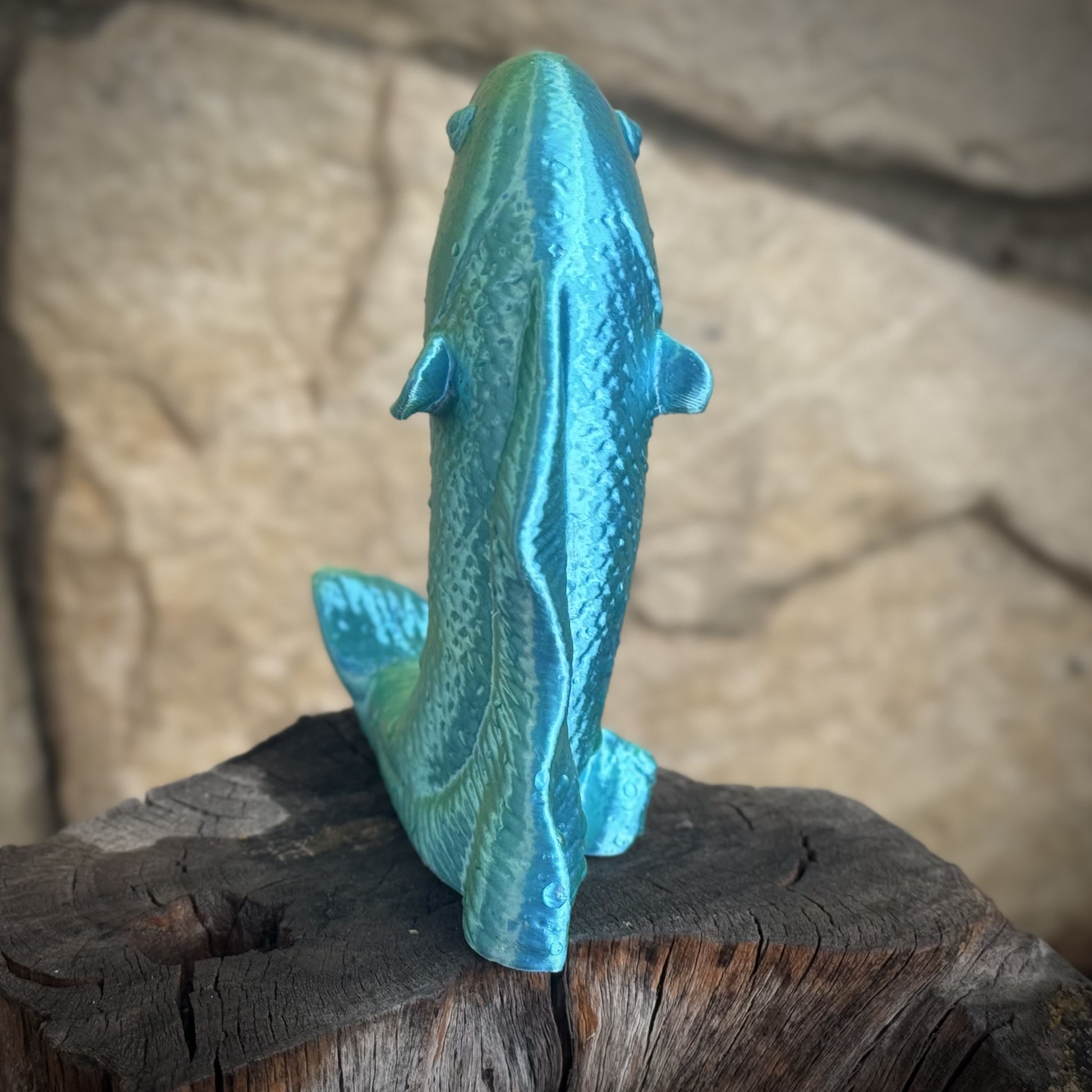 Leaping Koi Fish — miniatura 5