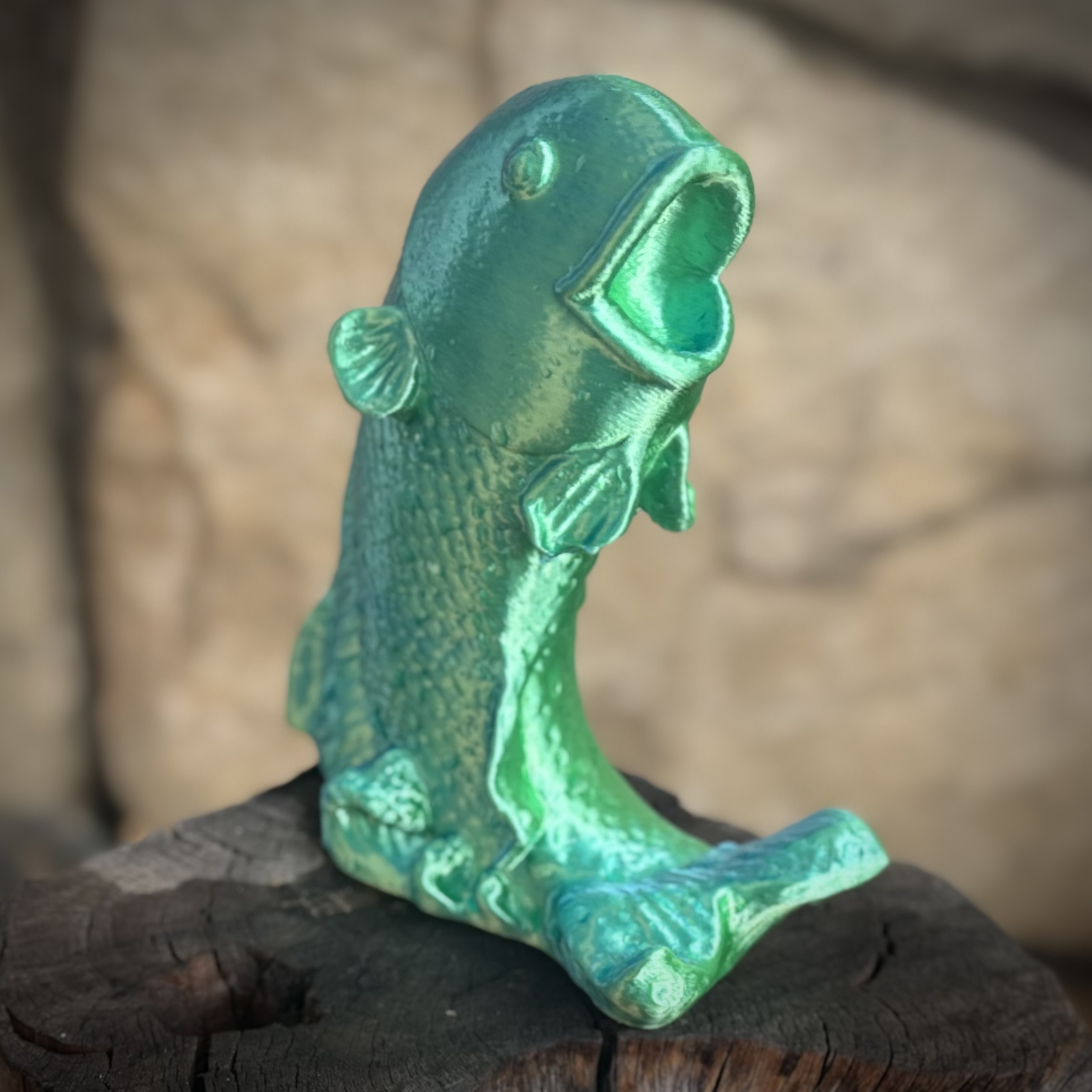 Leaping Koi Fish — miniatura 3