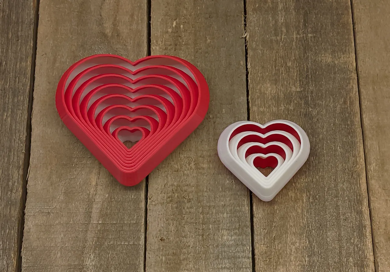 Love #2 - Heart Twist Fidget by SimplePrint | Download free STL