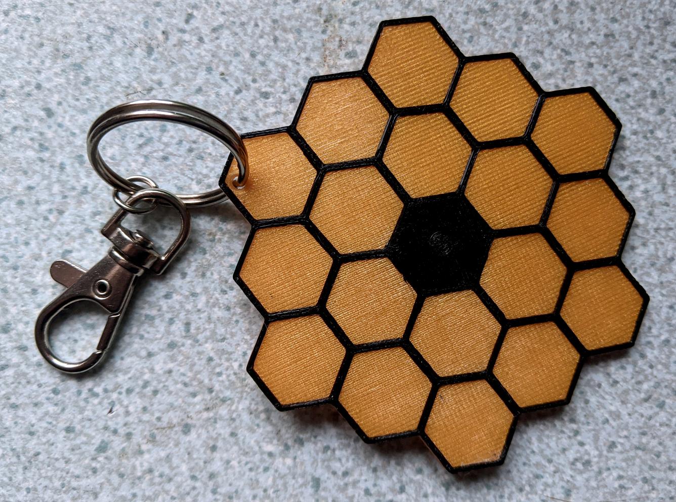 James Webb Telescope Keyring