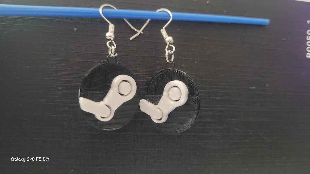 boucle d' oreille steam